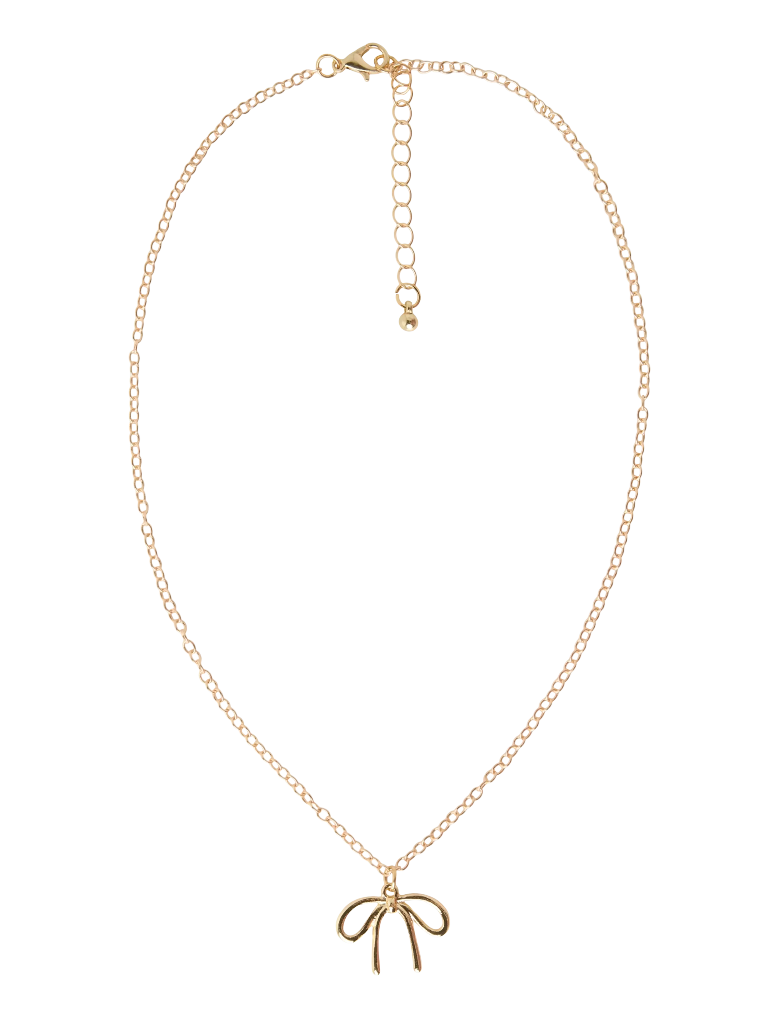 LMTD NLFABOW NECKLACE - 4 for 3 - GOLD COLOUR / gold