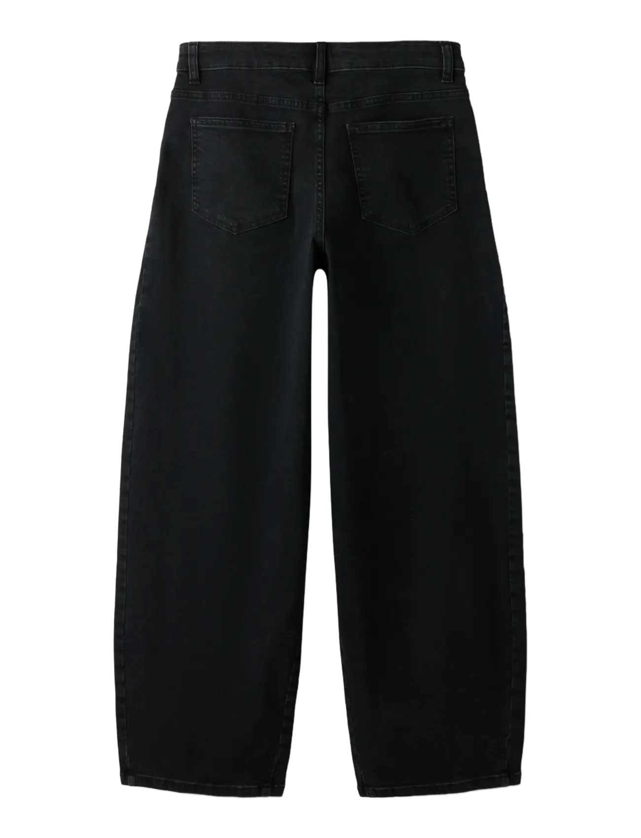 LMTD - NLFBLI DNM R BALLOON L PANT - black - 1