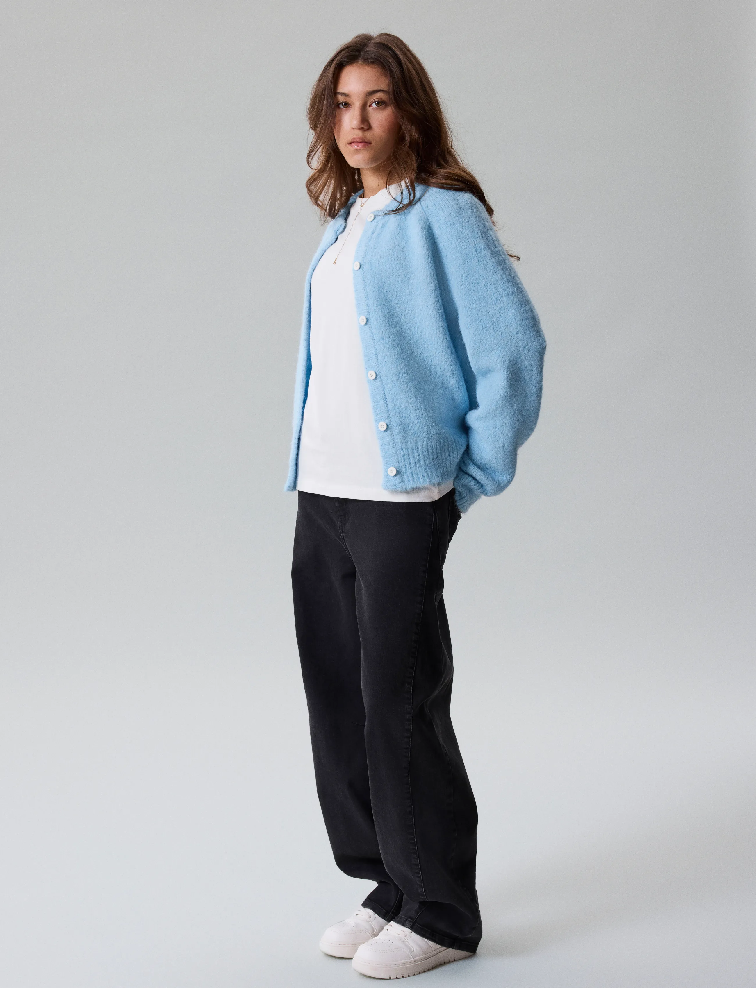 LMTD - NLFBLI DNM R BALLOON L PANT - black - 4