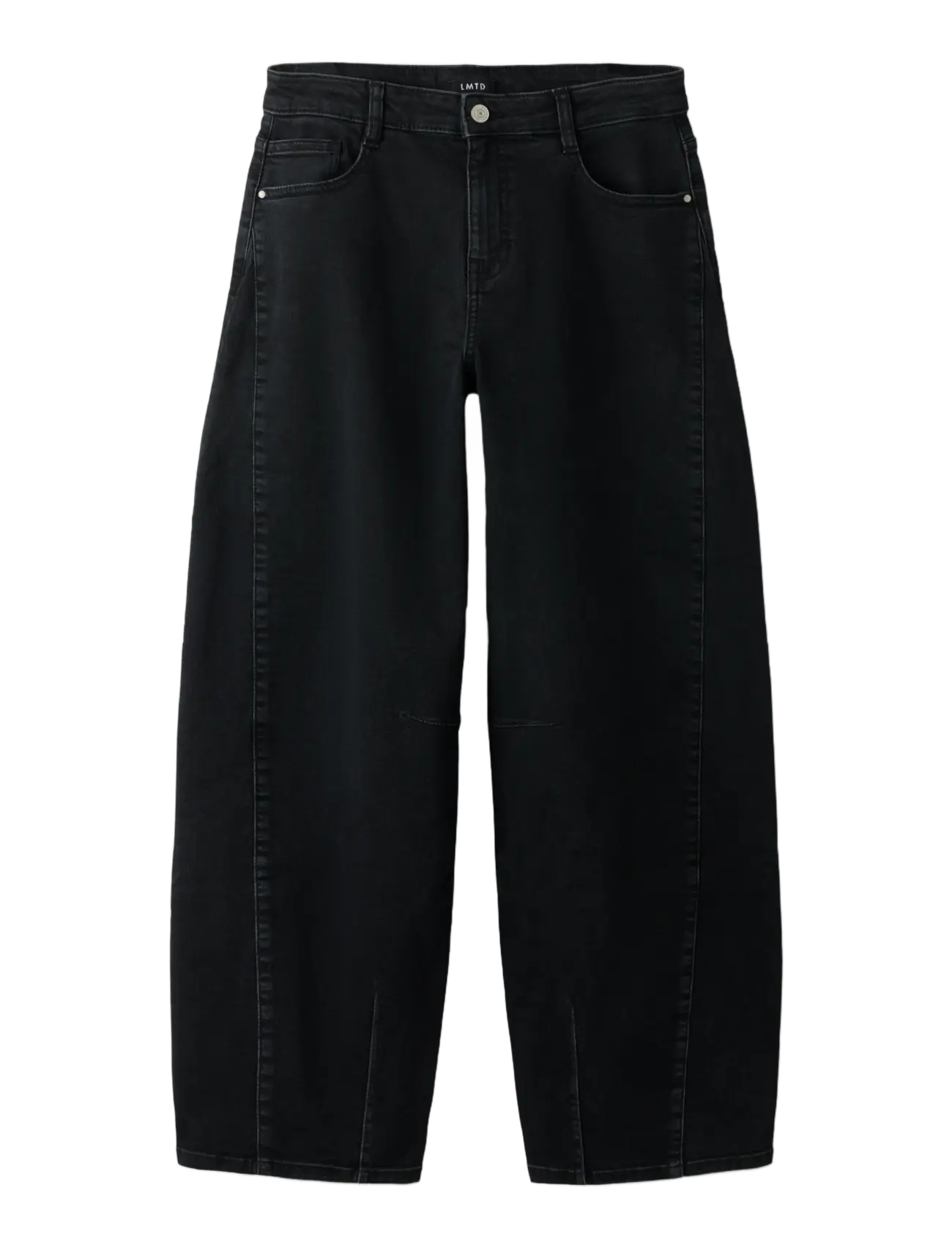 LMTD - NLFBLI DNM R BALLOON L PANT - black - 2