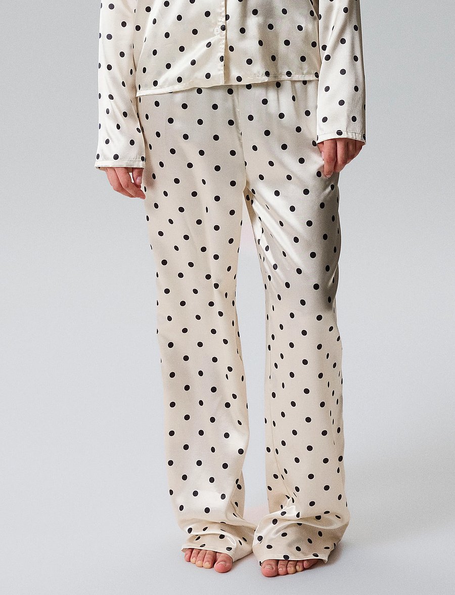 LMTD - NLFDREAMY DOT PYJAMAS SET - pyjama-sets - antique white - 5