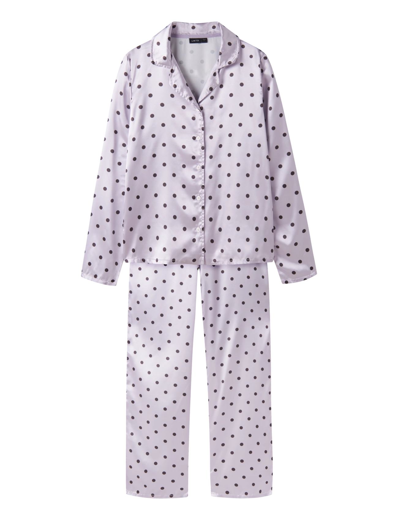 LMTD NLFDREAMY DOT PYJAMAS SET - Komplektid - MISTY LILAC / purple