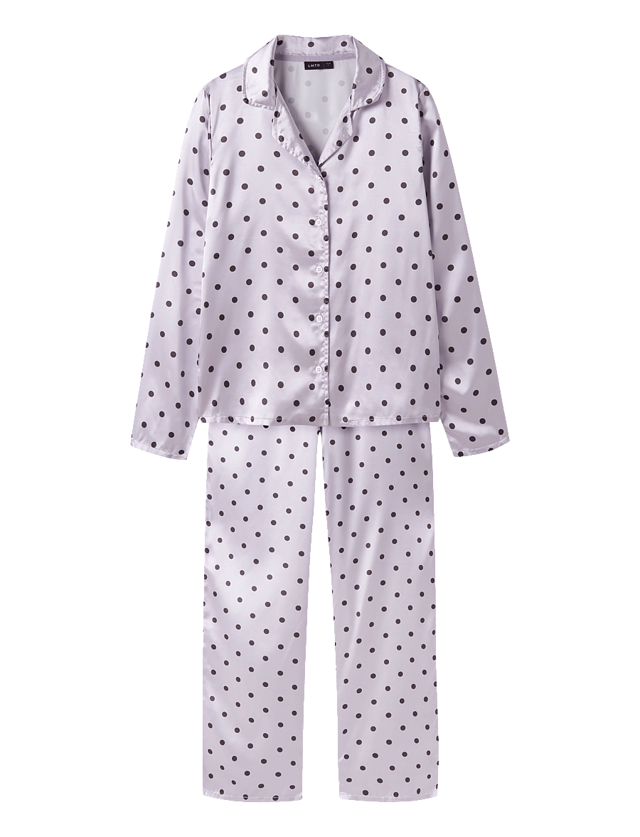 LMTD - NLFDREAMY DOT PYJAMAS SET - komplektid - misty lilac - 0