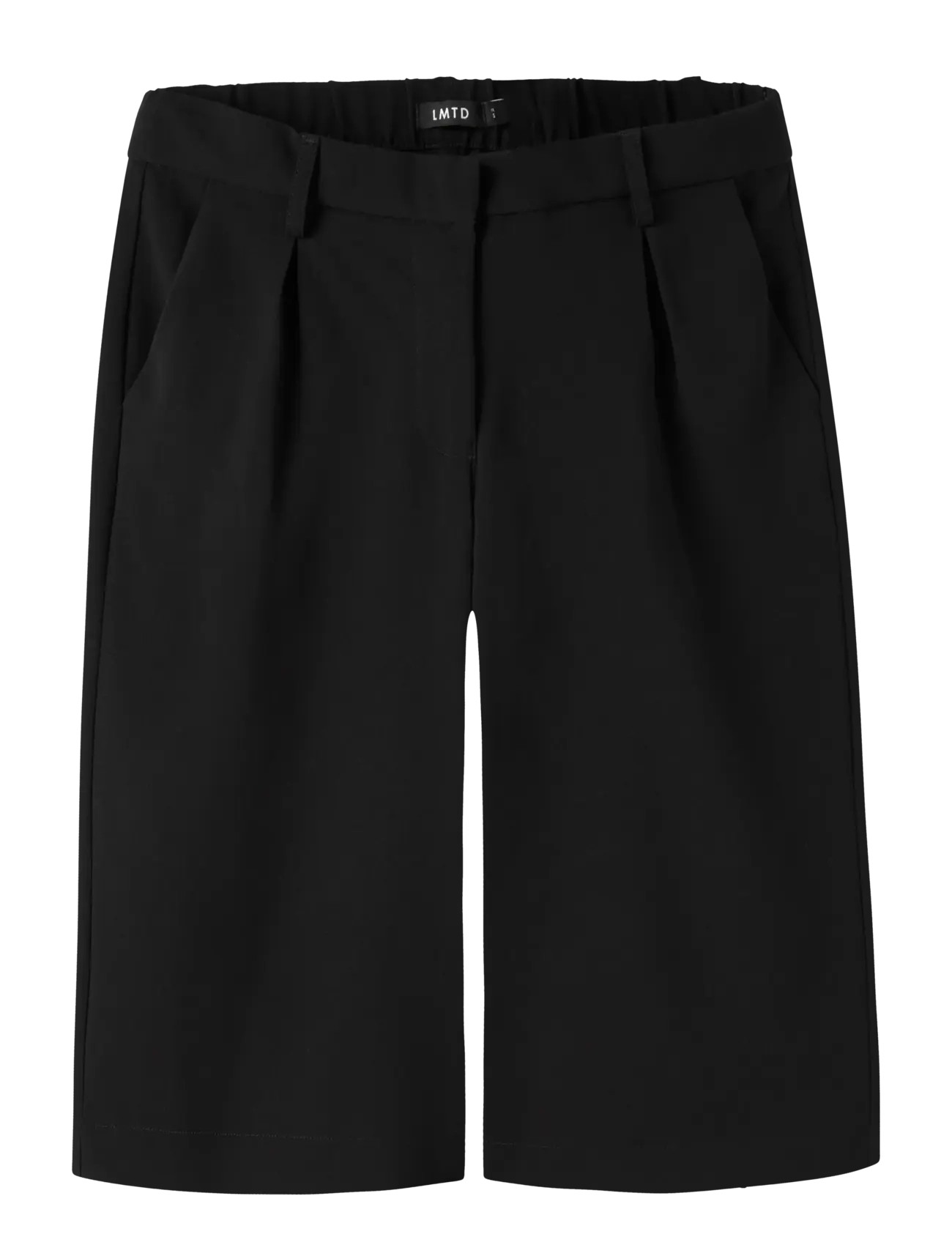 LMTD NLFLUIS NW PLEAT KNICKERS - Shorts - BLACK / black