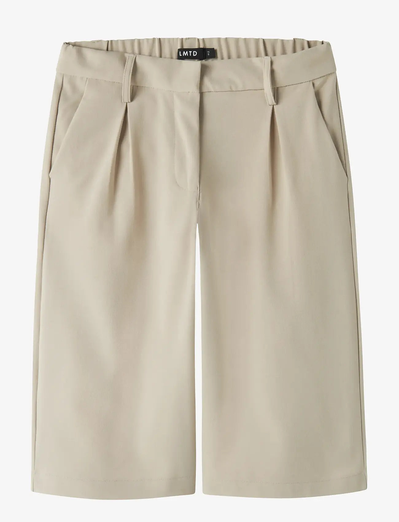 LMTD - NLFLUIS NW PLEAT KNICKERS - chino shorts - white pepper - 0