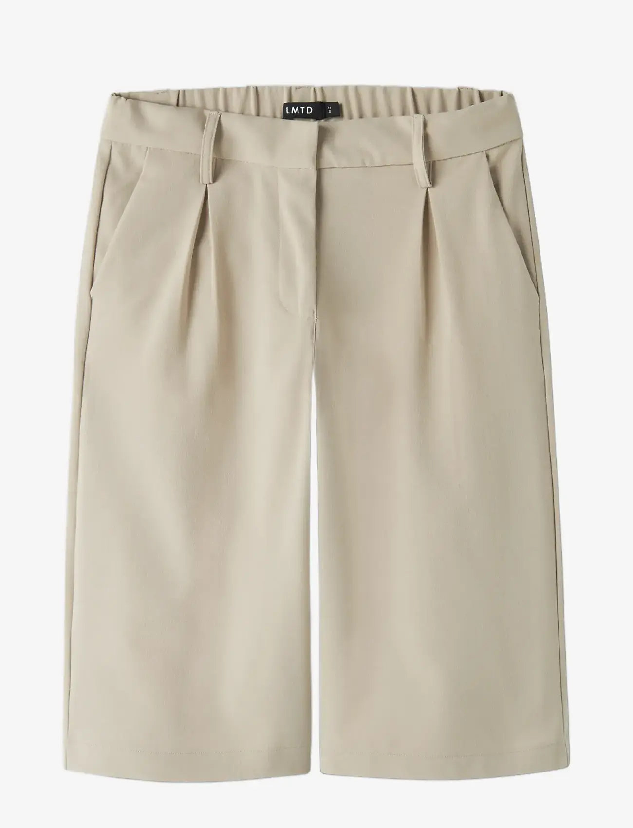 LMTD - NLFLUIS NW PLEAT KNICKERS - chino shorts - white pepper - 2