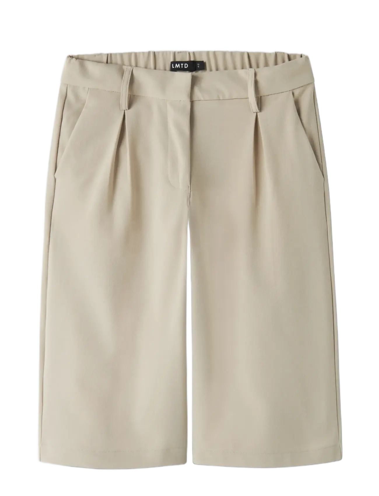 LMTD - NLFLUIS NW PLEAT KNICKERS - chino shorts - white pepper - 2