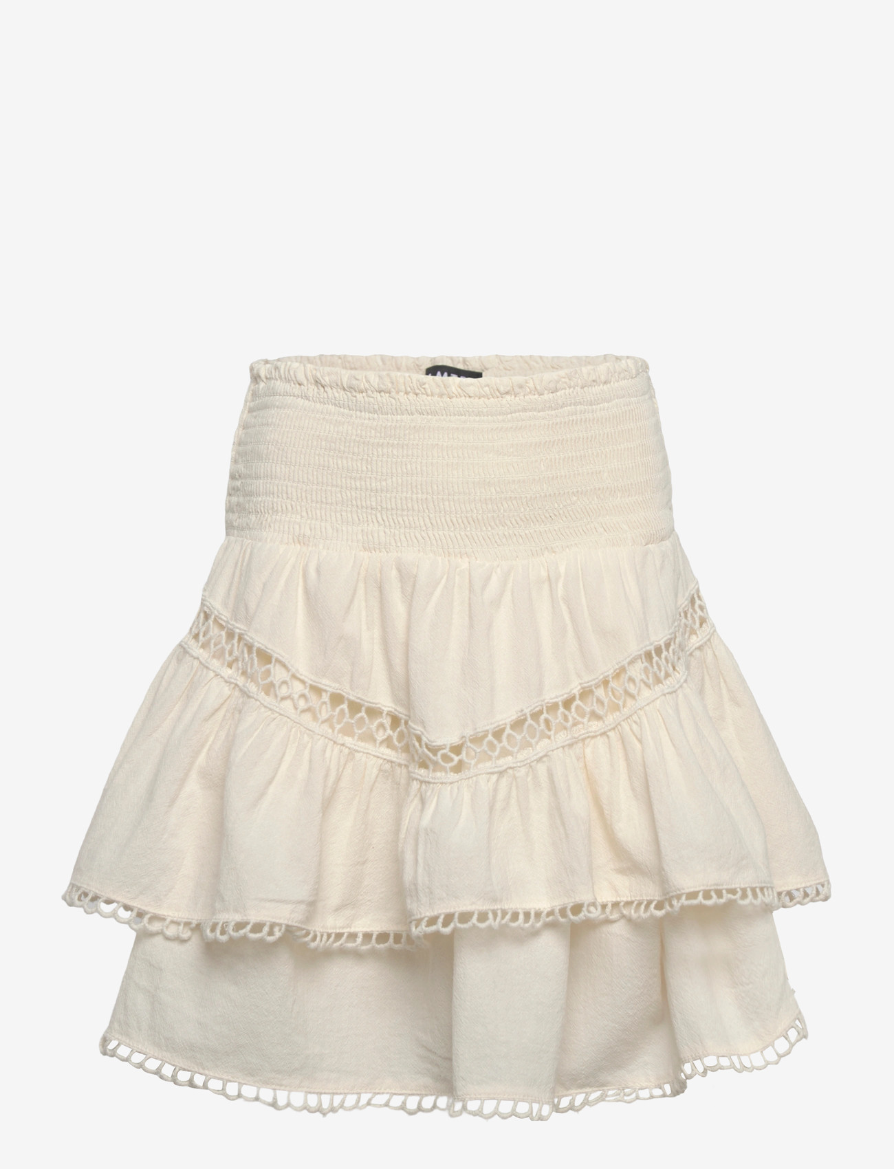 LMTD - NLFLOSTA SHORT SKIRT - miniseelikud - white alyssum - 0