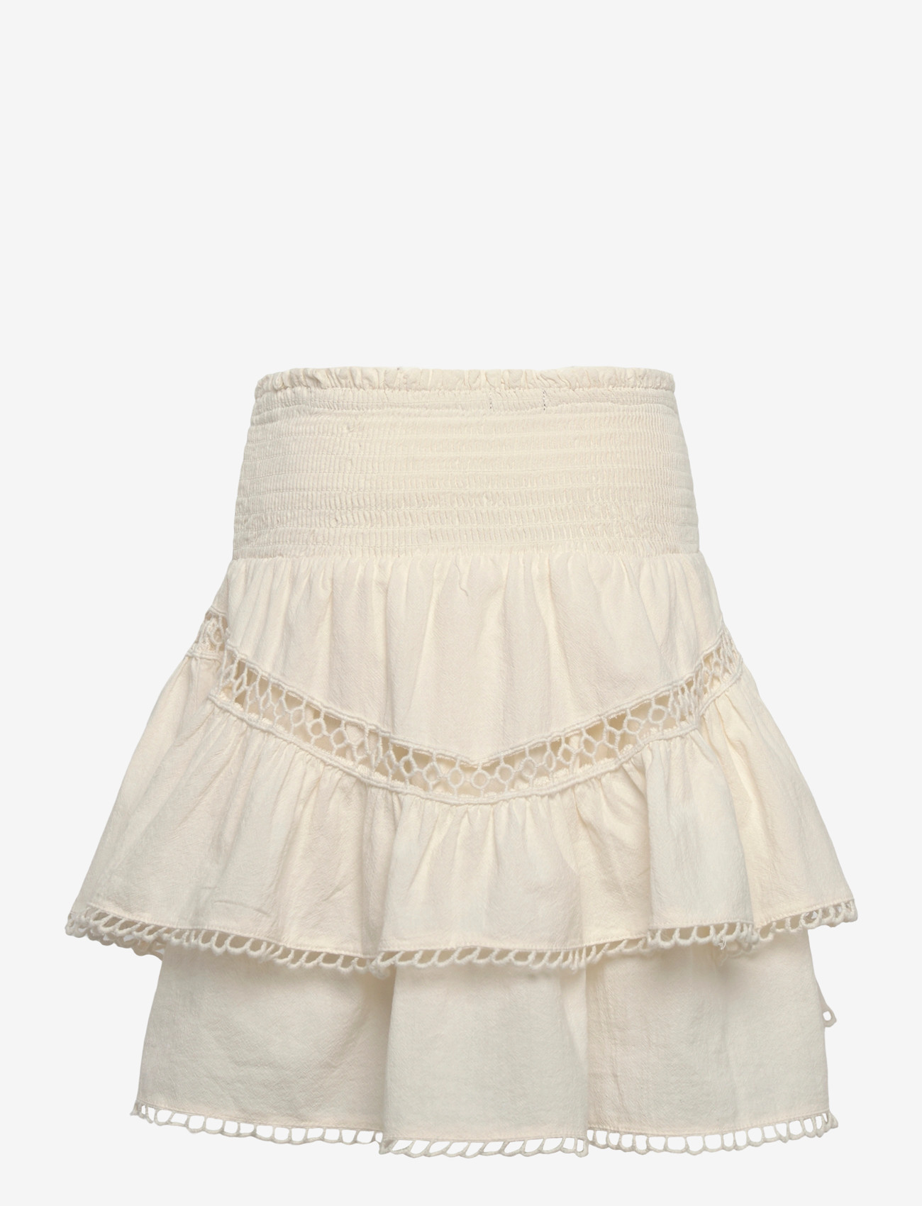 LMTD - NLFLOSTA SHORT SKIRT - miniseelikud - white alyssum - 1