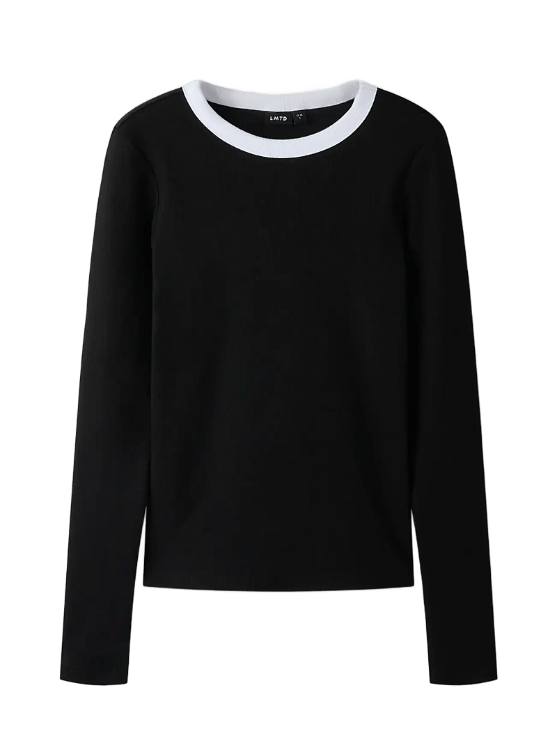 LMTD - NLFFENVO LS S TOP - langärmelig - black - 2