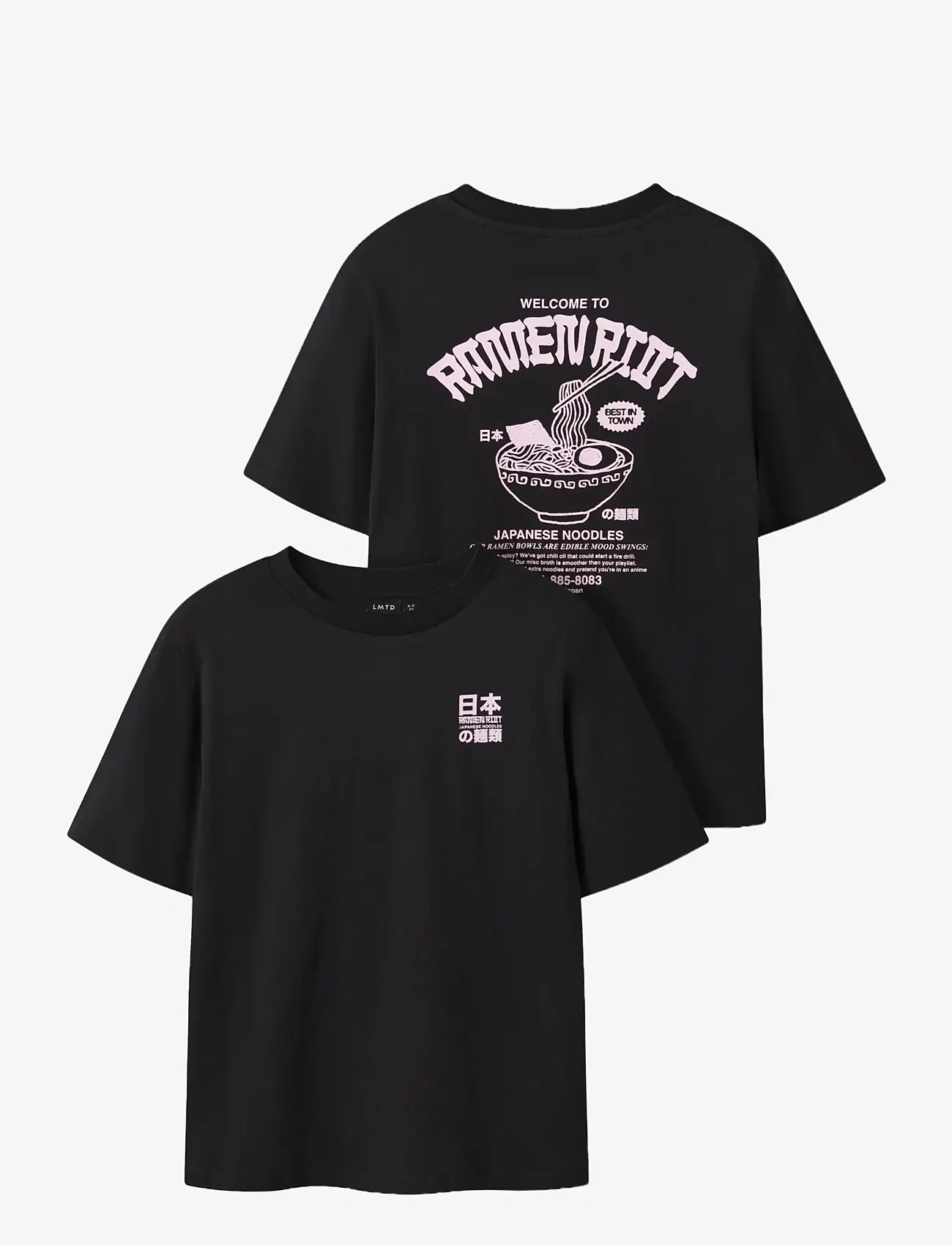 LMTD - NLNRAMEN SS L TOP - black - 1