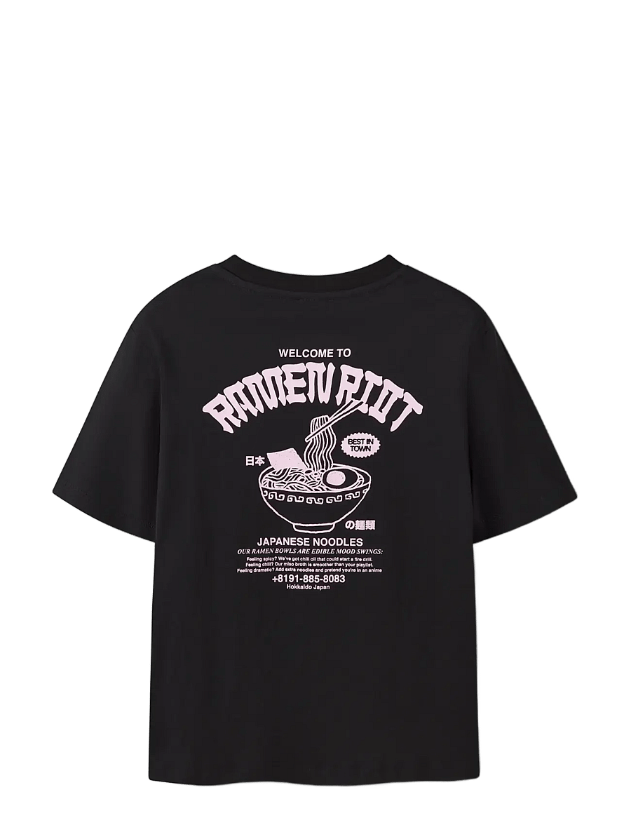 LMTD - NLNRAMEN SS L TOP - black - 2
