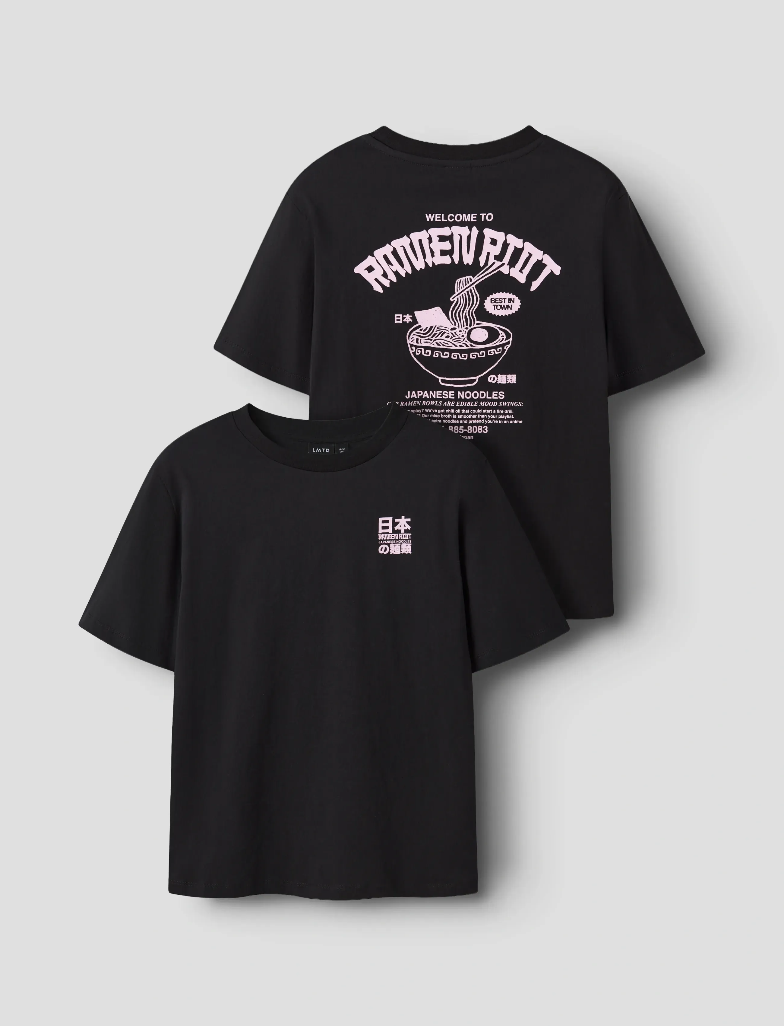 LMTD - NLNRAMEN SS L TOP - black - 0