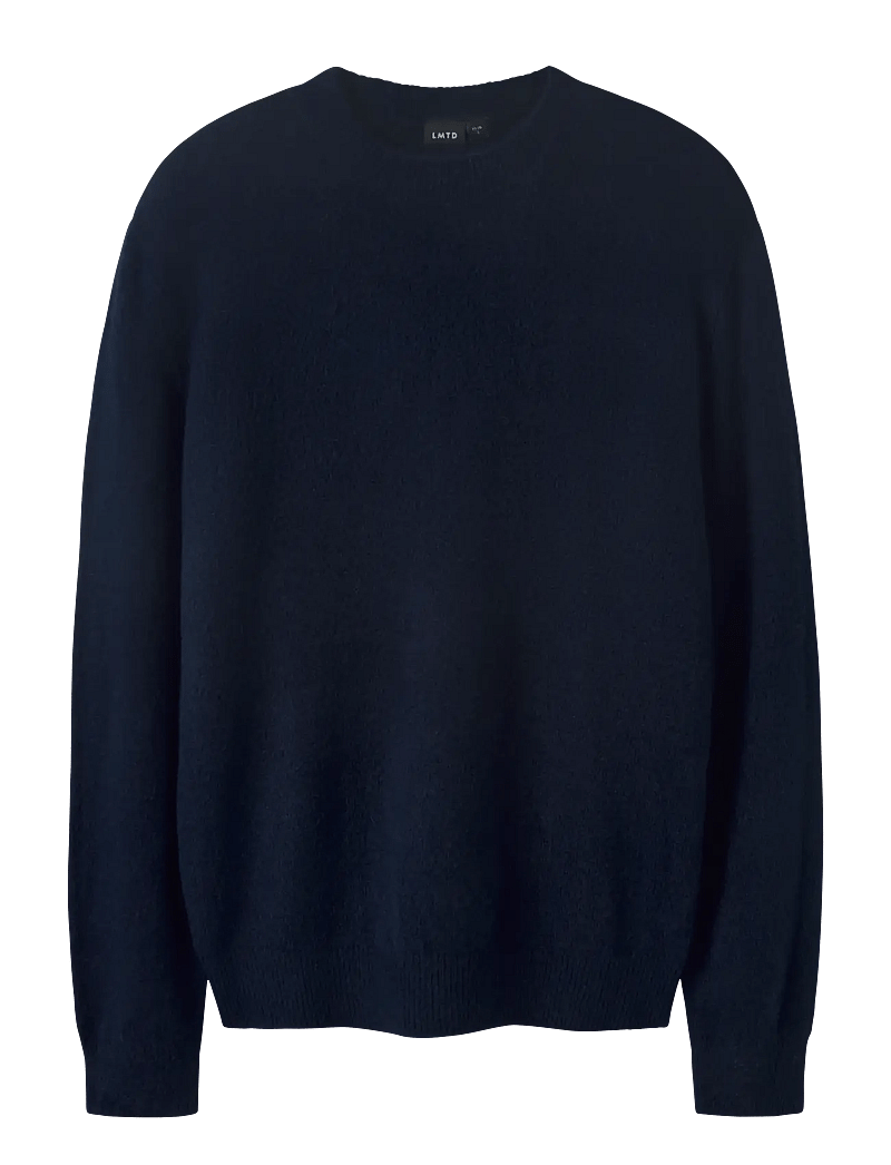 LMTD - NLMLODETS LS O-NECK KNIT - strik - dark sapphire - 1