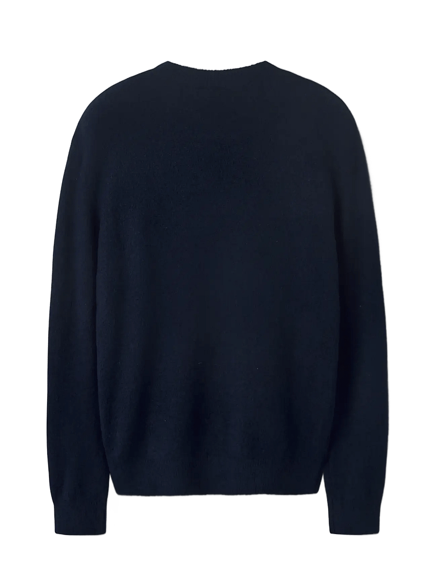 LMTD - NLMLODETS LS O-NECK KNIT - trøjer - dark sapphire - 2