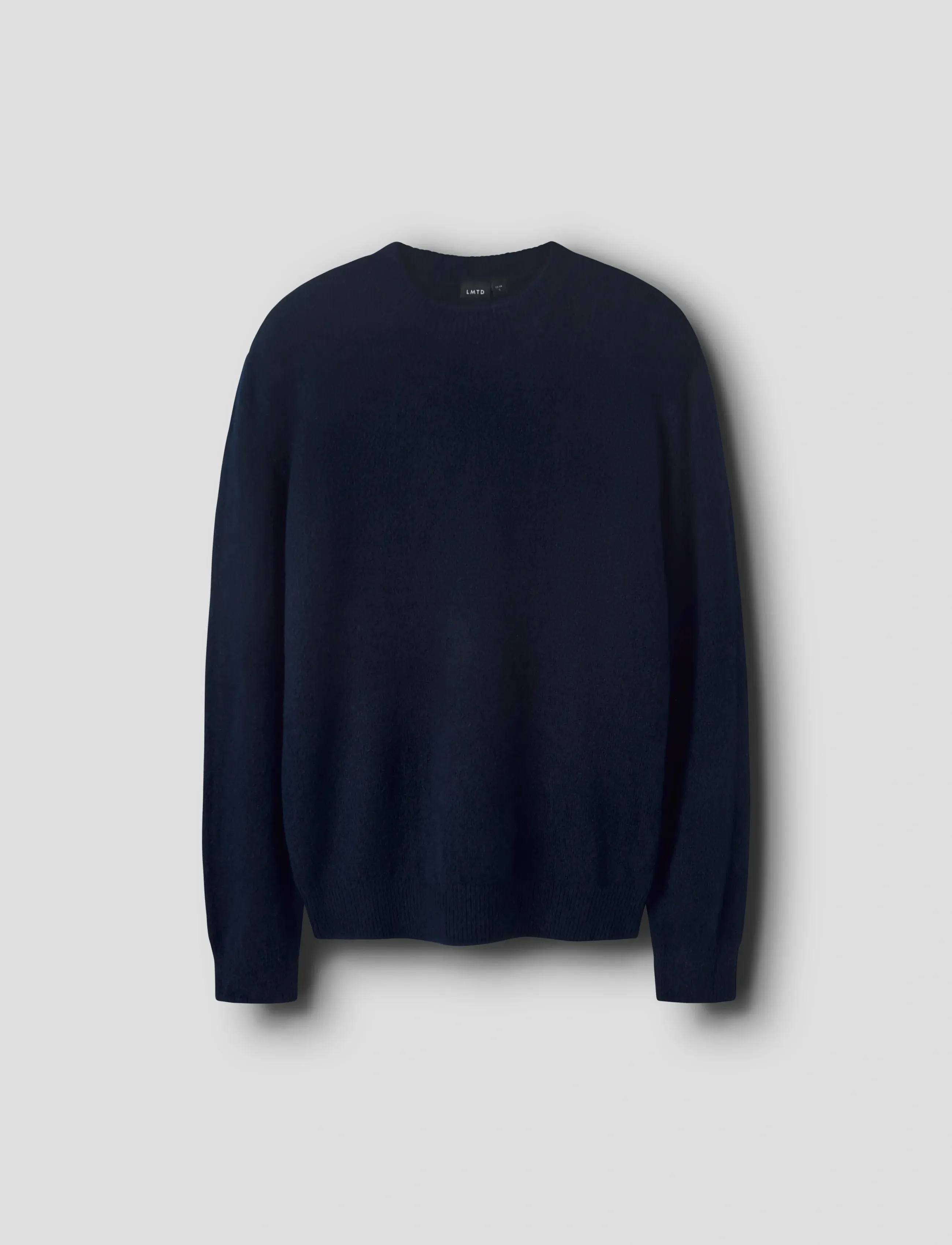 LMTD NLMLODETS LS O-NECK KNIT - Pullover - DARK SAPPHIRE / navy