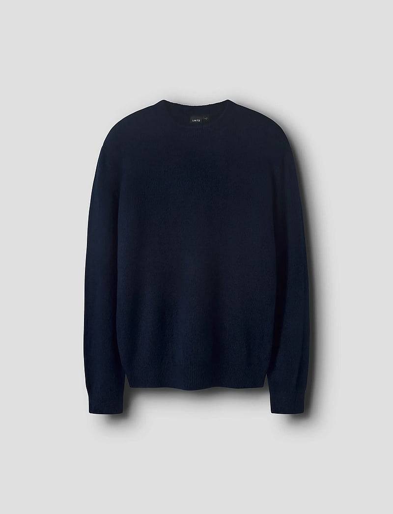 LMTD - NLMLODETS LS O-NECK KNIT - strik - dark sapphire - 0