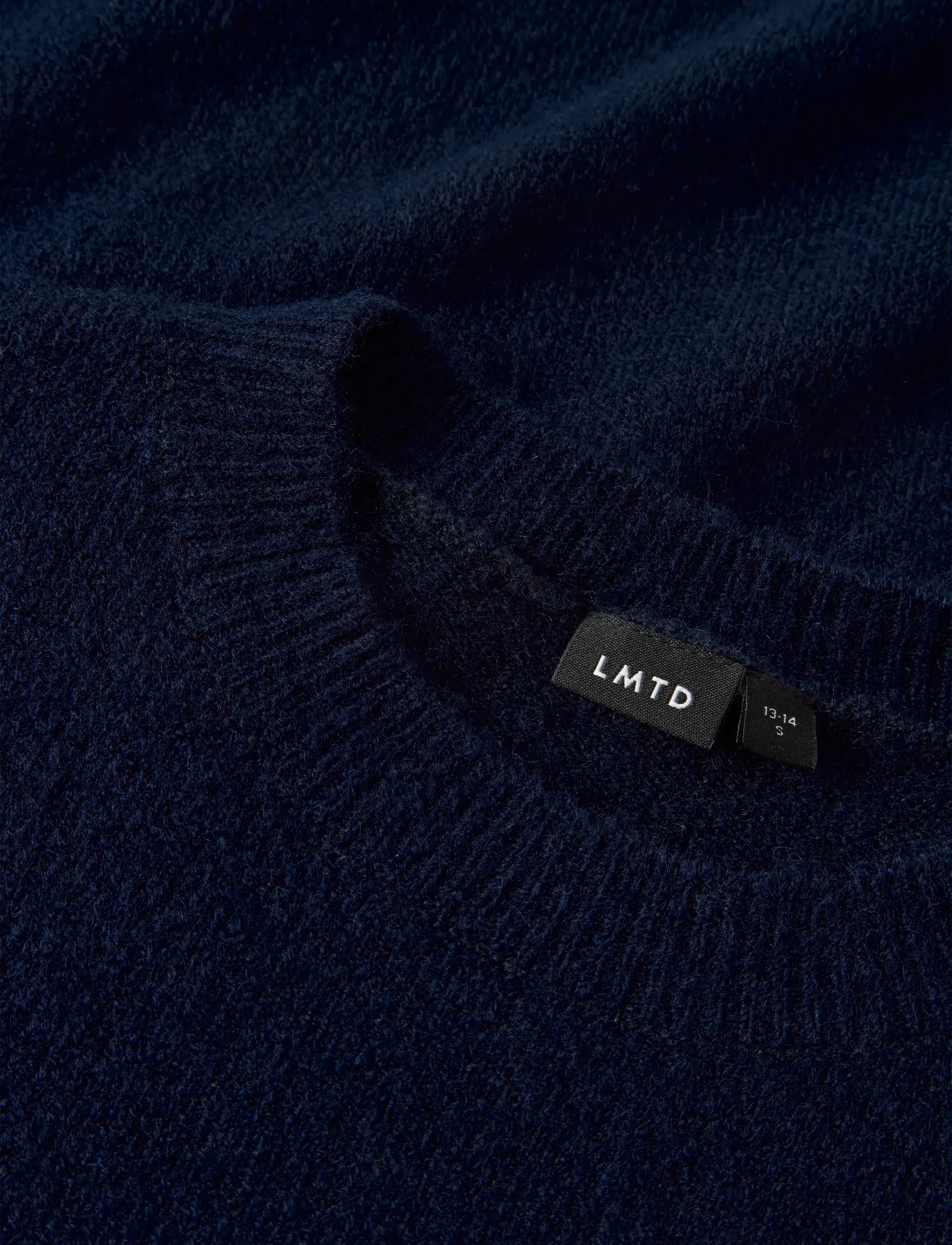 LMTD - NLMLODETS LS O-NECK KNIT - tröjor - dark sapphire - 3