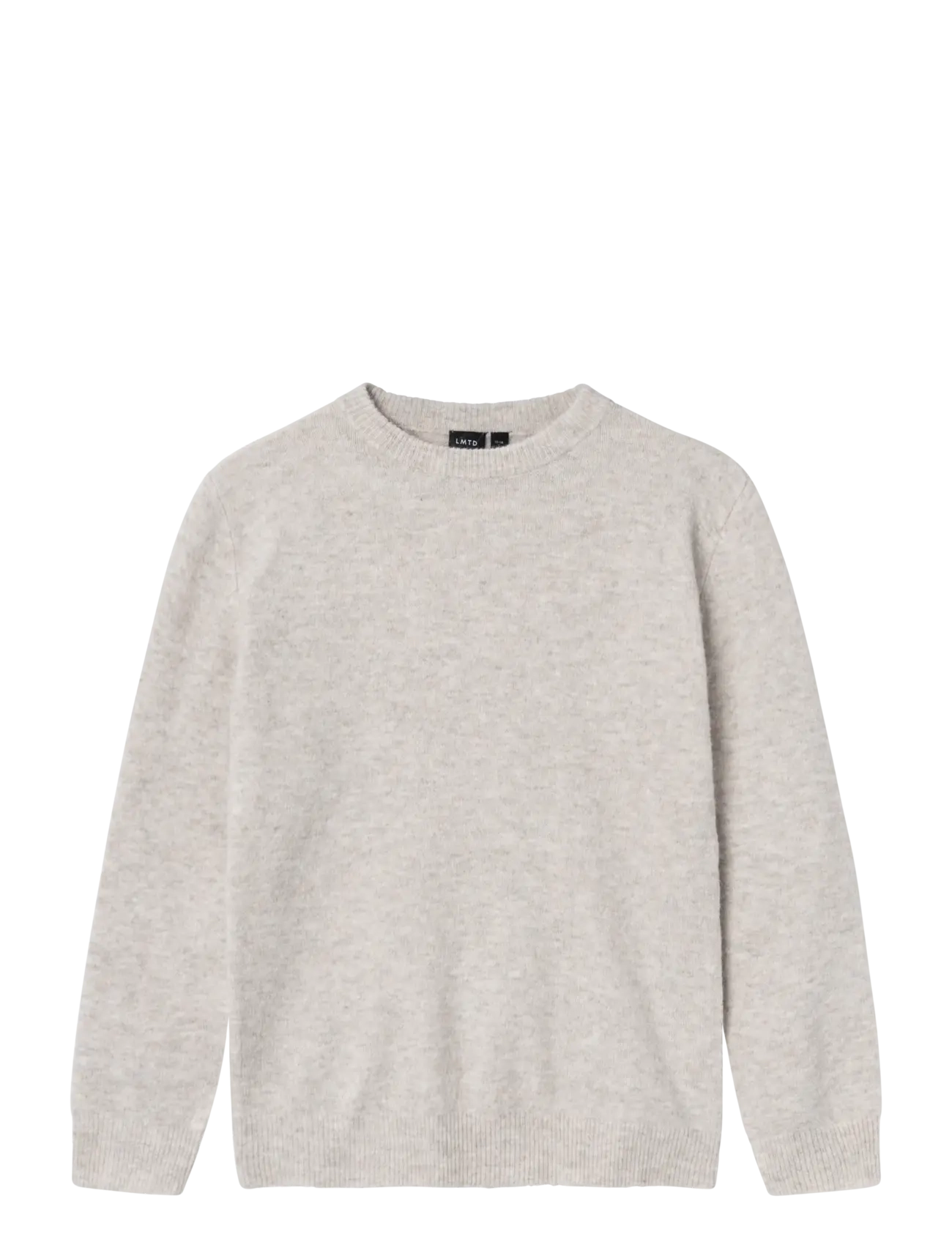 LMTD NLMLODETS LS O-NECK KNIT - Pluusid - PEYOTE / beige