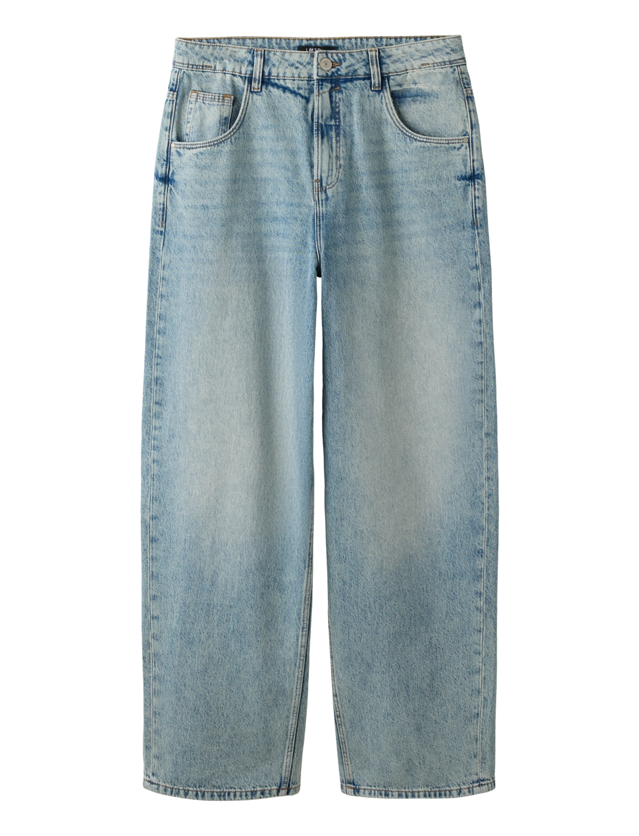 LMTD Nlnbirm Dnm Skate Loose Pant, 140, Blue, Jeans > Løse Jeans, Børn