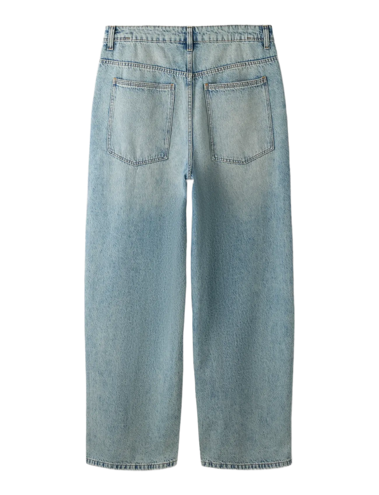 LMTD - NLNBIRM DNM SKATE LOOSE PANT - loose jeans - light blue denim - 1
