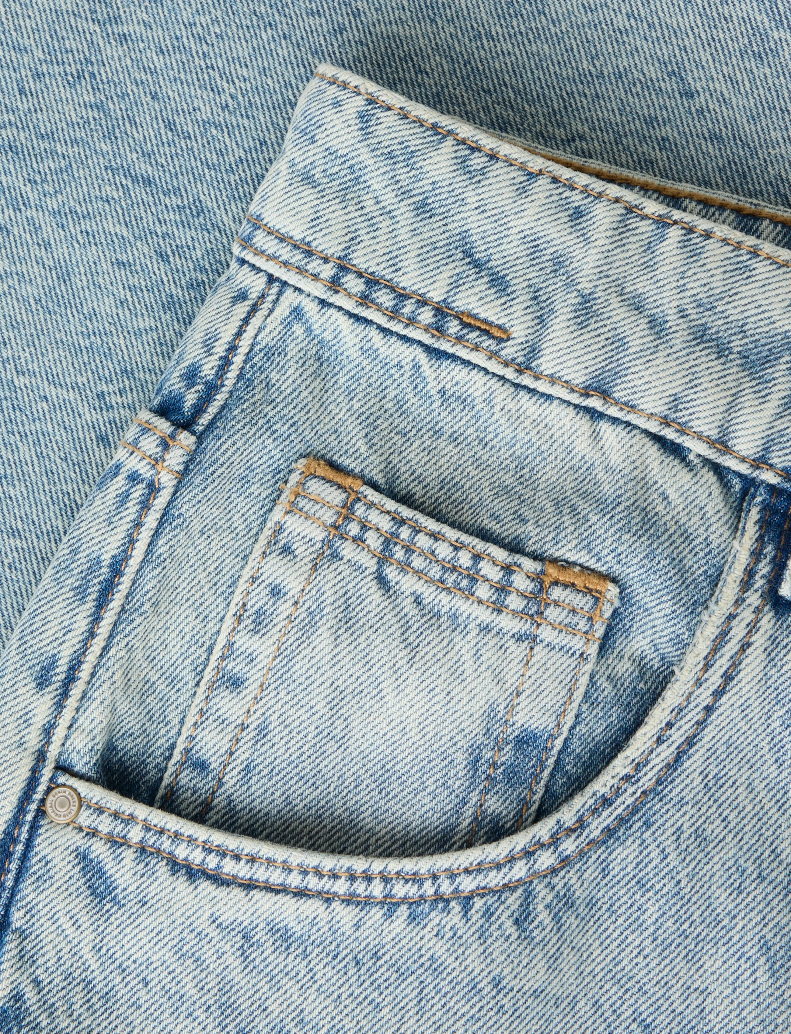LMTD - NLNBIRM DNM SKATE LOOSE PANT - loose jeans - light blue denim - 3