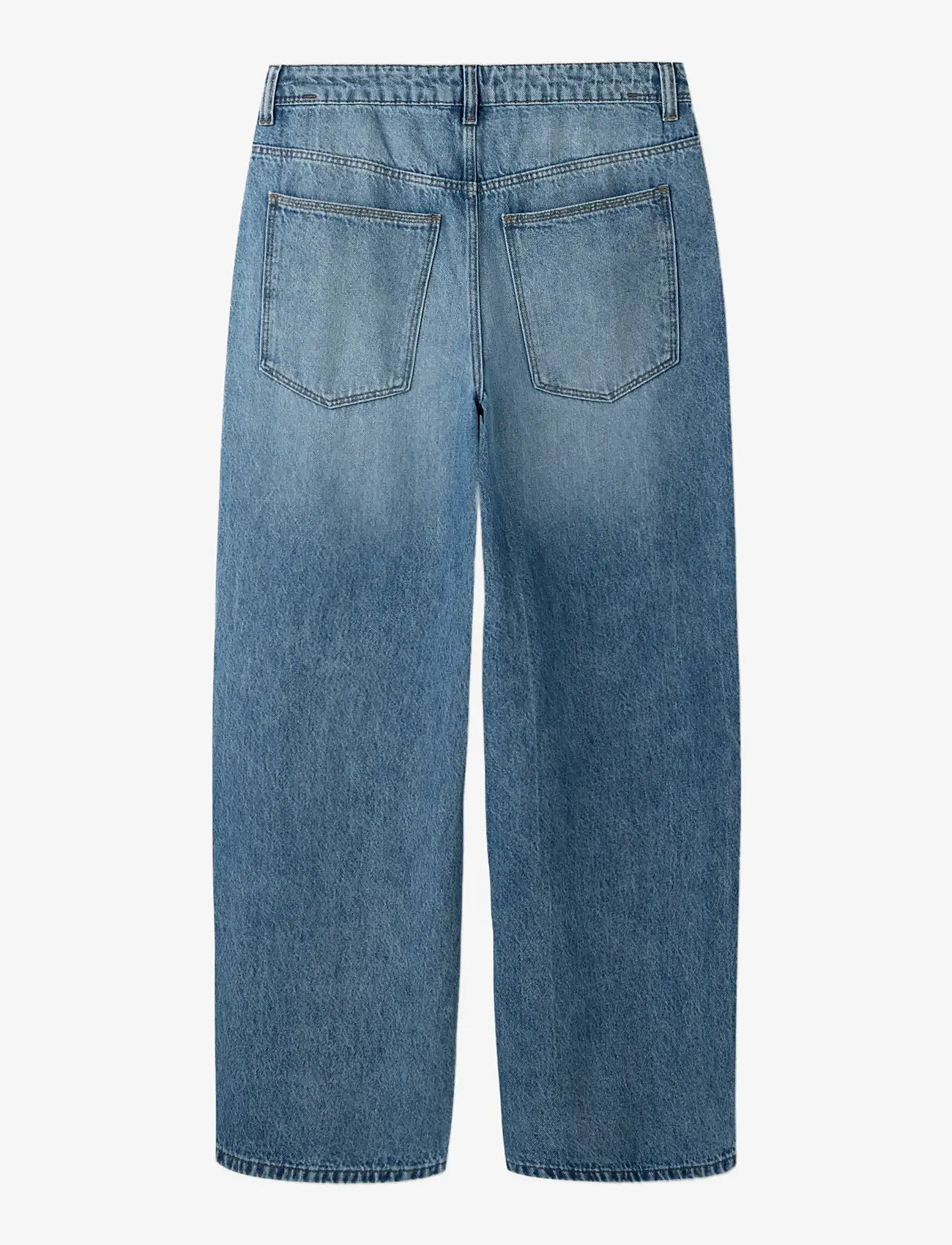 LMTD - NLNBIRM DNM SKATE LOOSE PANT - loose jeans - medium blue denim - 2