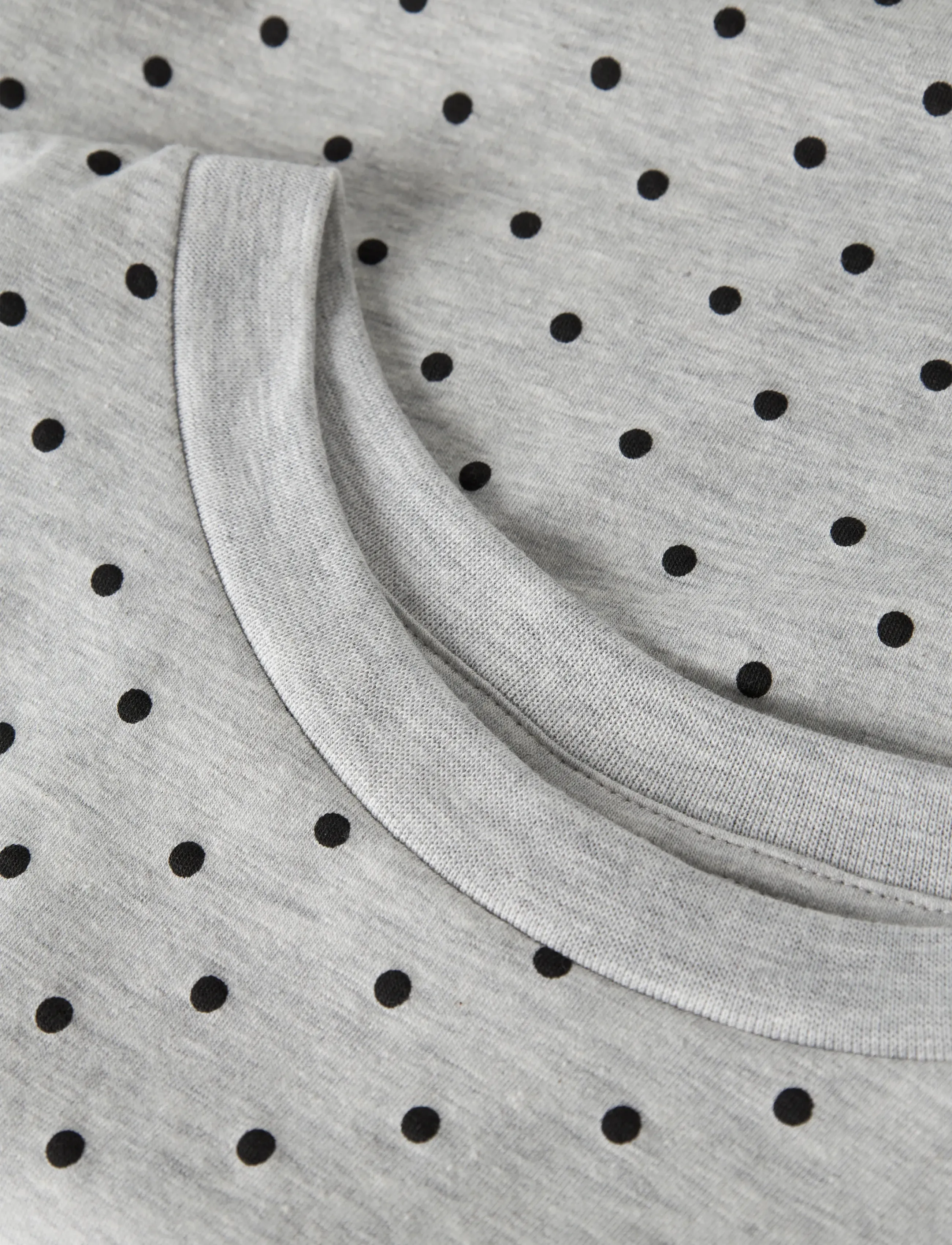 LMTD - NLFDOSSO LS ROUCHED SHORT TOP - sweat-shirt - light grey melange - 3
