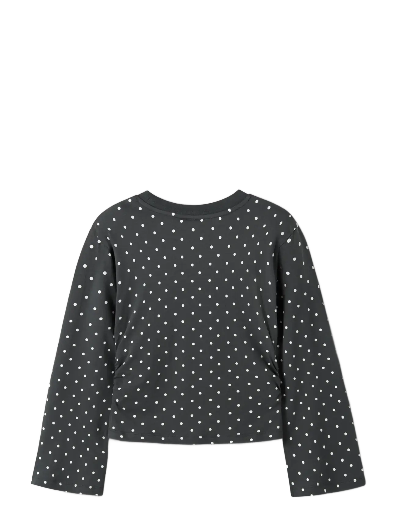 LMTD - NLFDOSSO LS ROUCHED SHORT TOP - sweatshirts - pirate black - 2