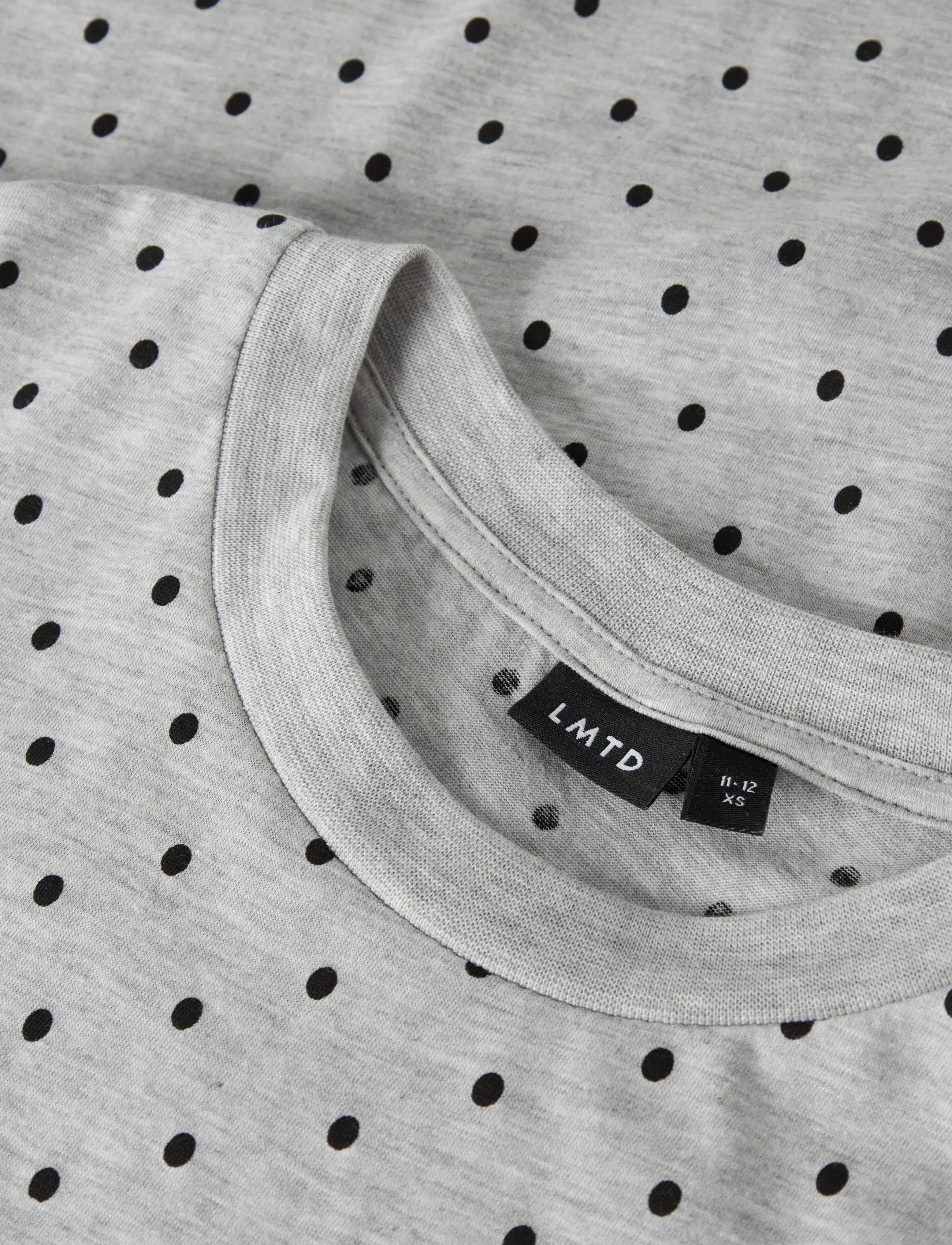 LMTD - NLFDOSSO SS L TOP - kortærmede t-shirts - light grey melange - 3