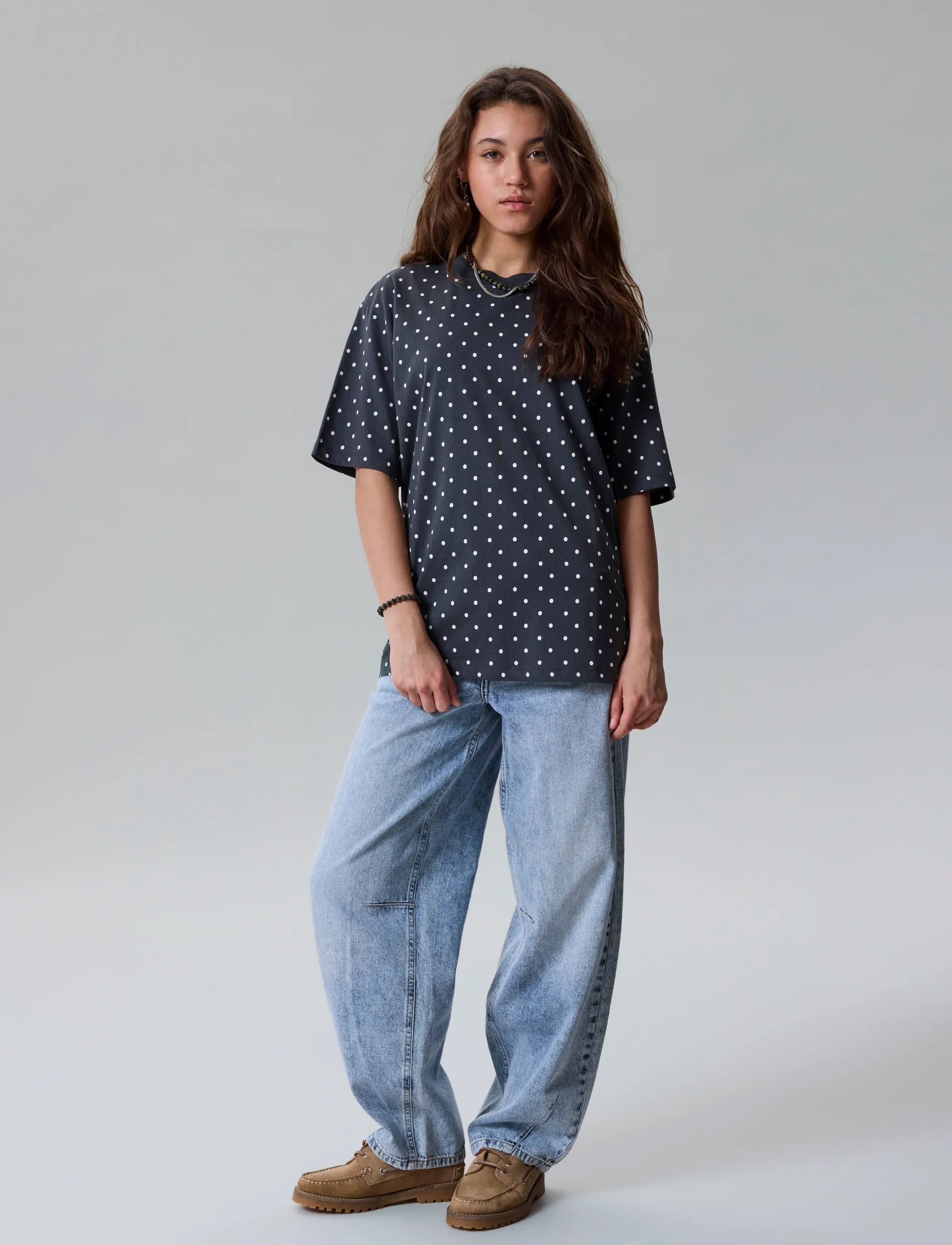 LMTD - NLFDOSSO SS L TOP - kortærmede t-shirts - pirate black - 3