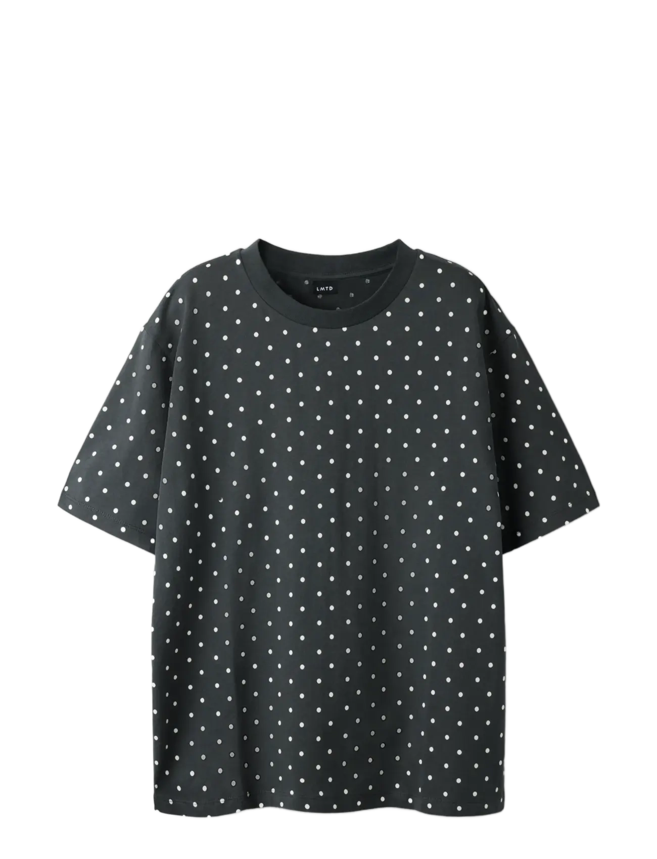 LMTD - NLFDOSSO SS L TOP - kortærmede t-shirts - pirate black - 2