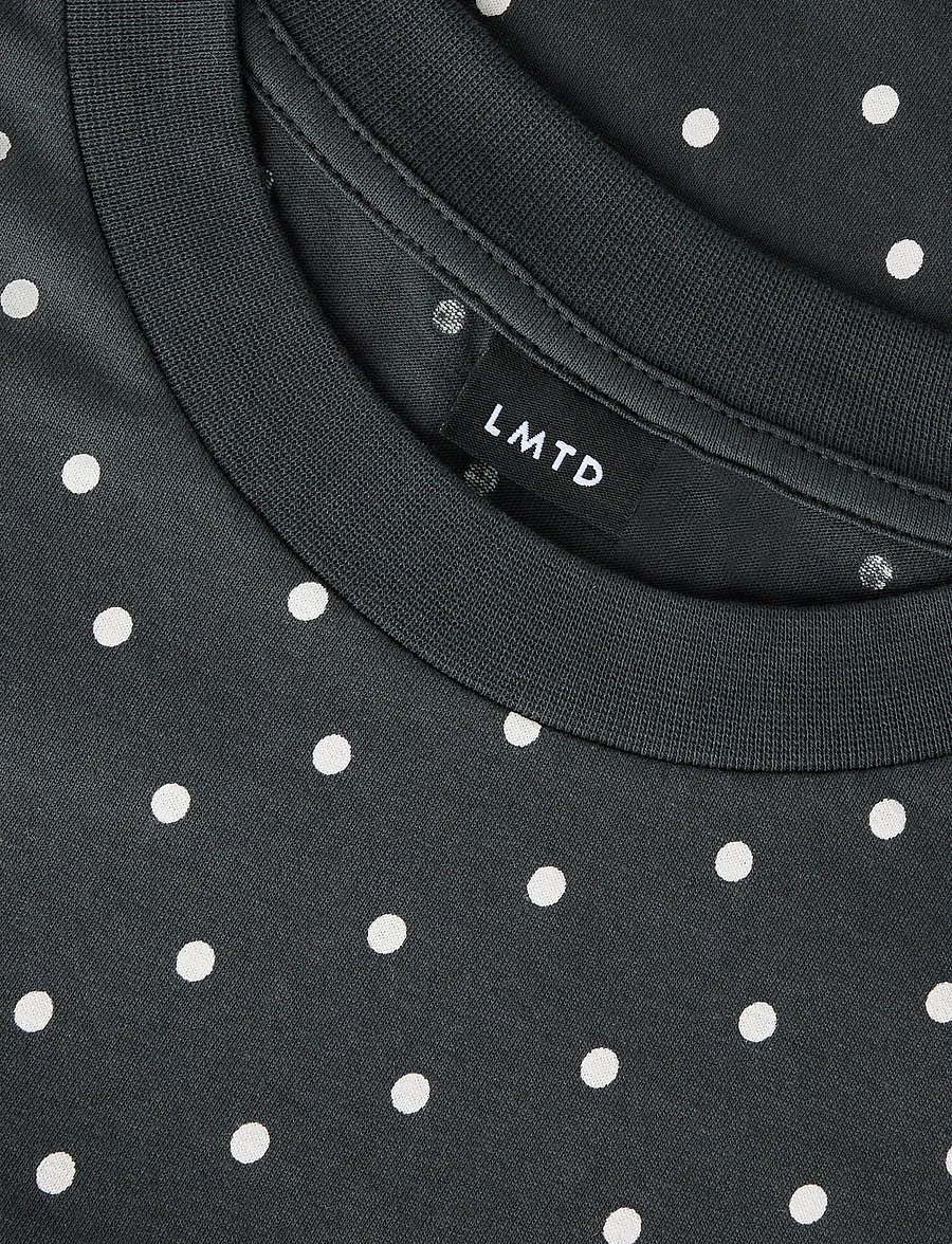 LMTD - NLFDOSSO SS L TOP - lühikeste varrukatega t-särgid - pirate black - 5