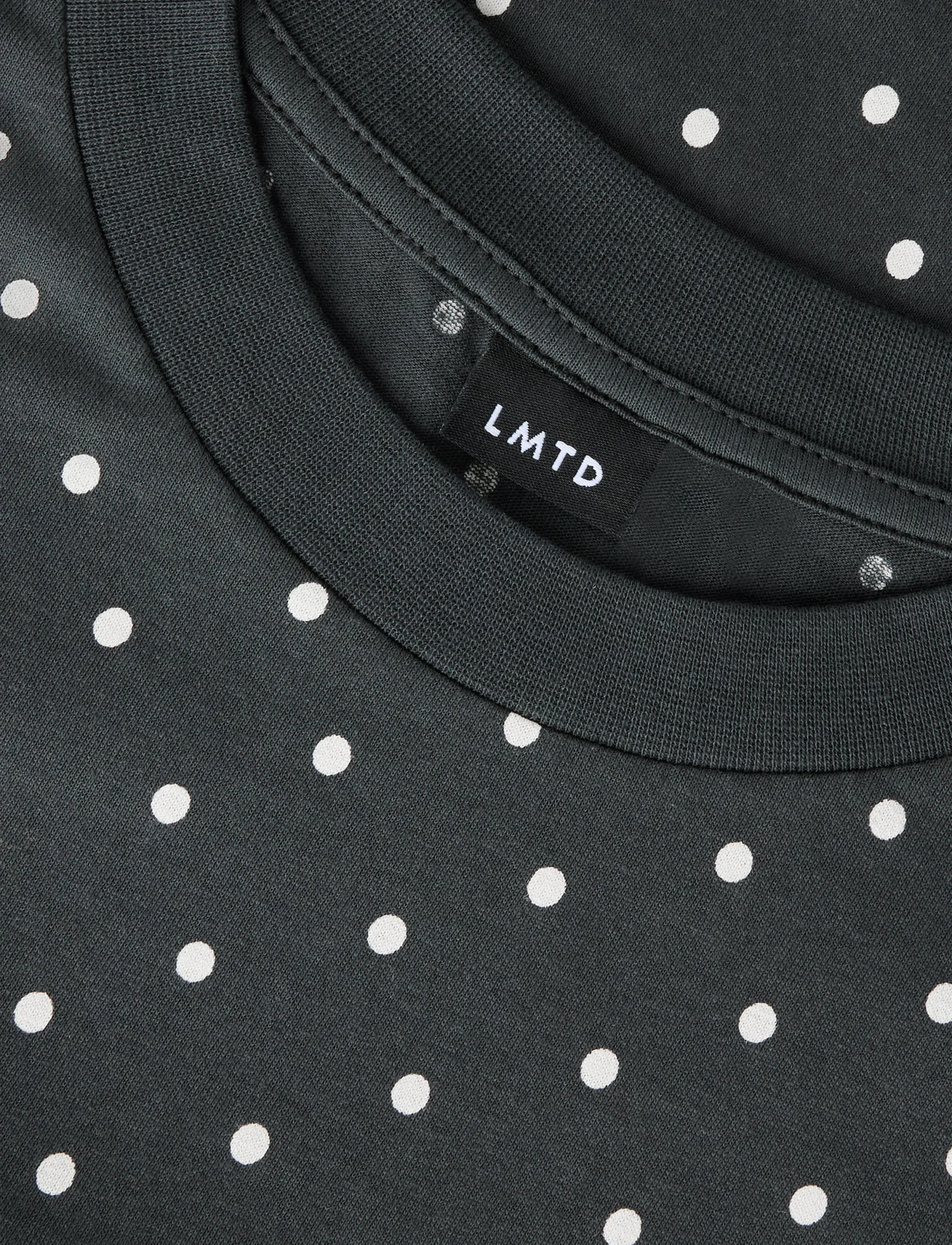 LMTD - NLFDOSSO SS L TOP - kortærmede t-shirts - pirate black - 5