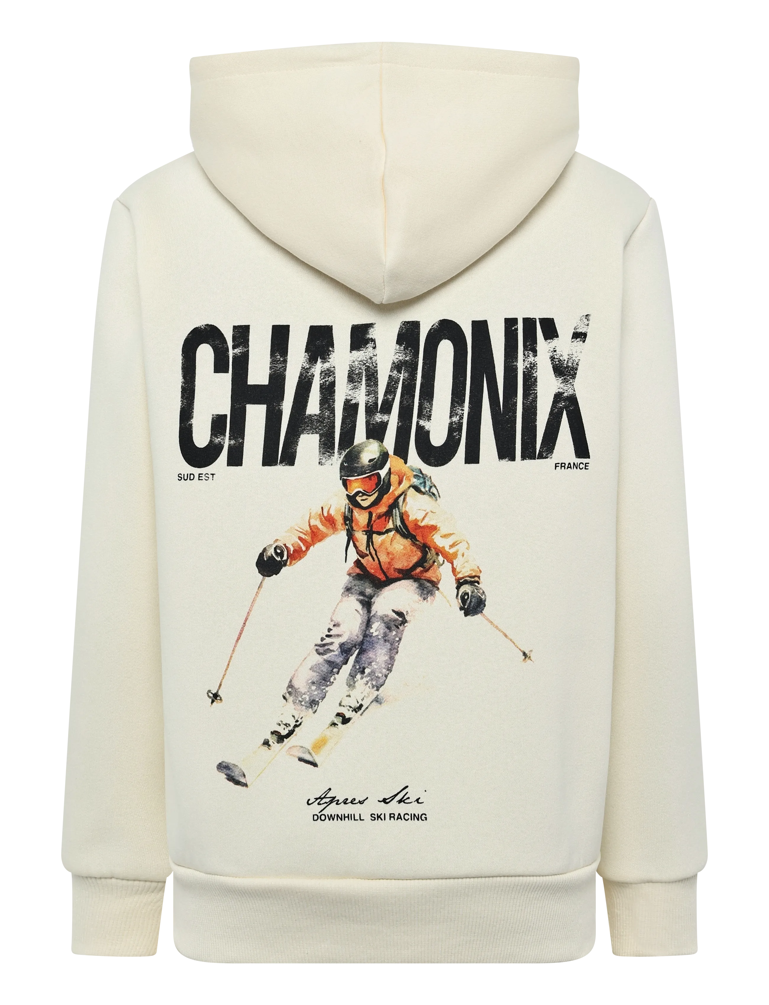 LMTD - NLMSKIING LS SWEAT W. HOOD - hættetrøjer - antique white - 2