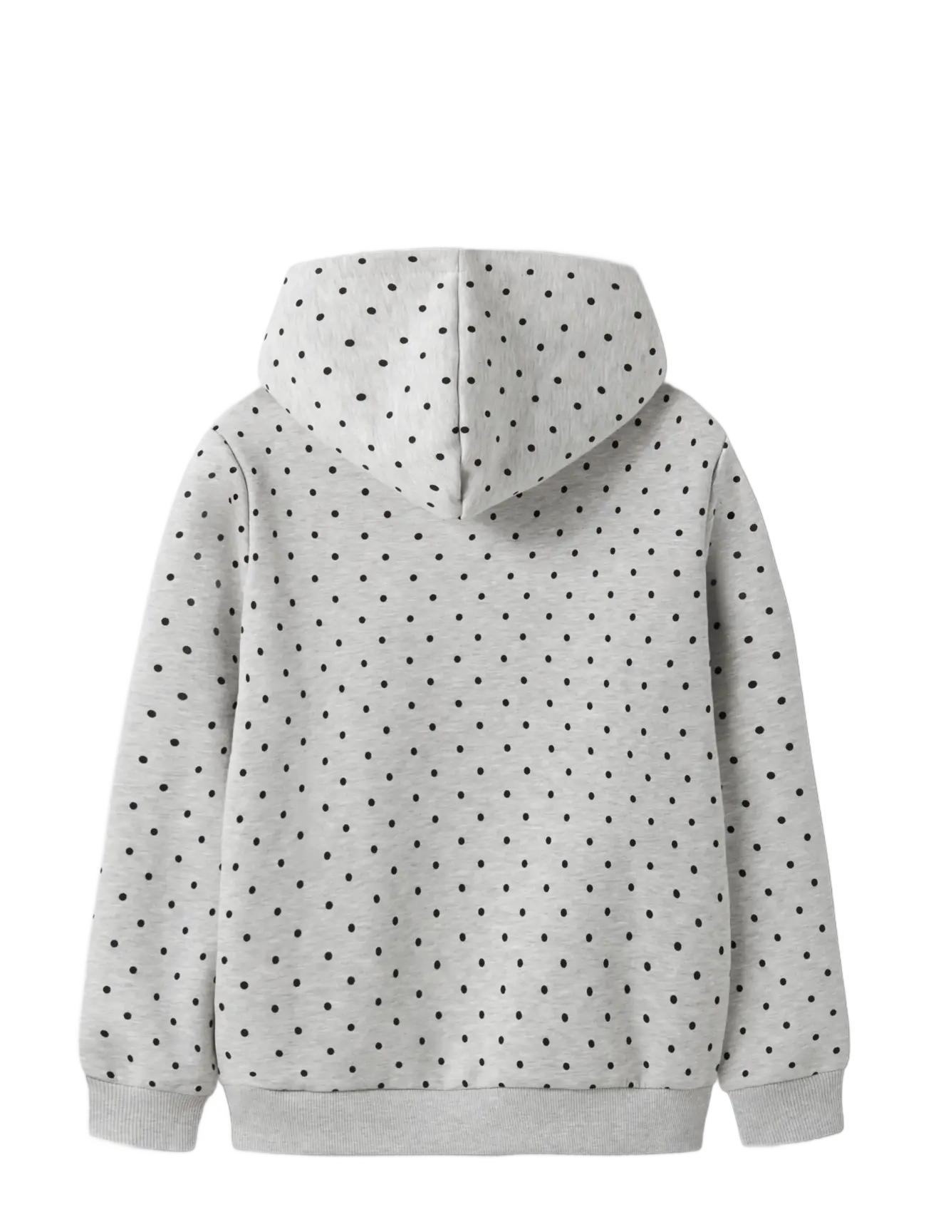 LMTD - NLFDOSSO LS SWEAT W. HOOD - light grey melange - 1
