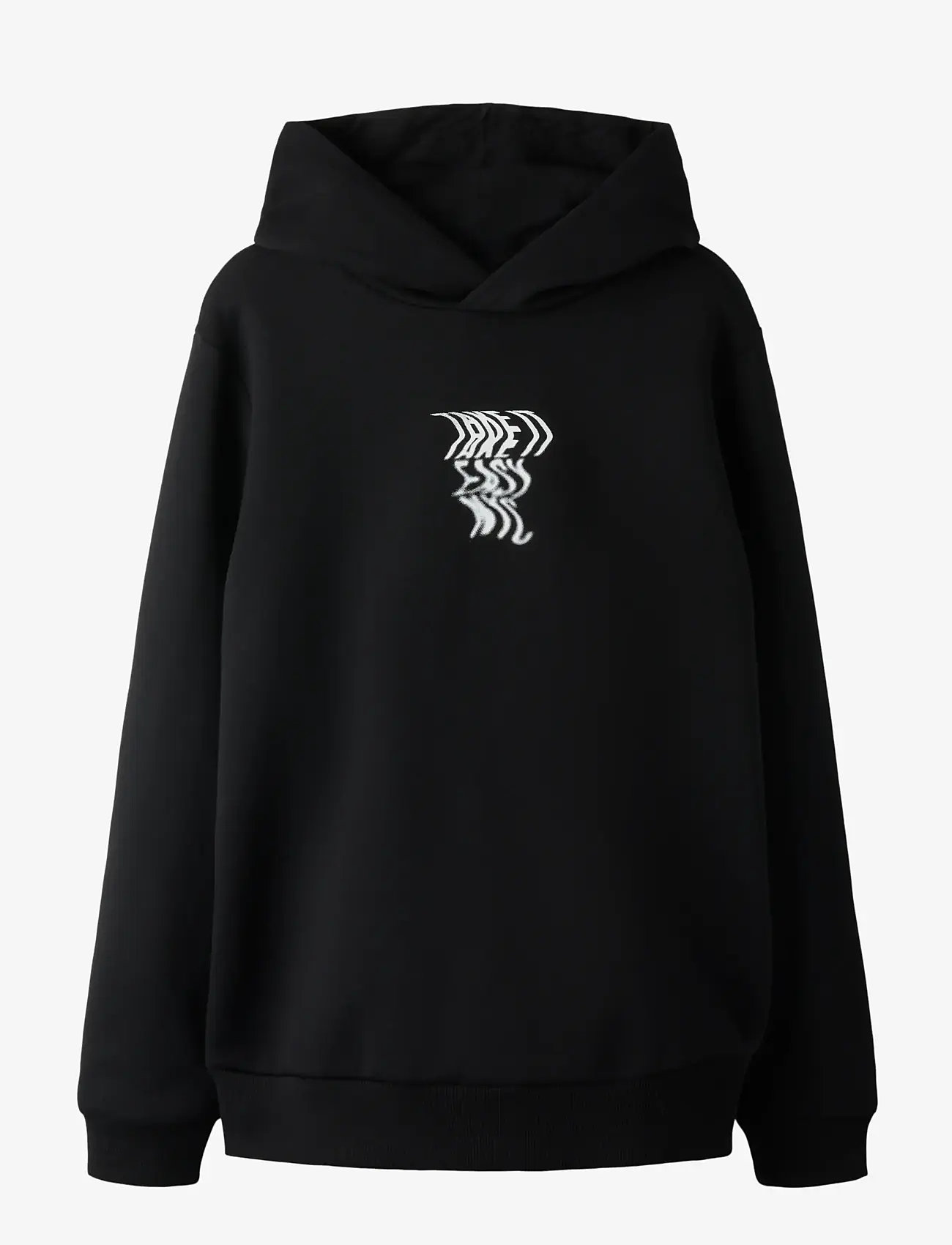 LMTD - NLMTAKE LS SWEAT W. HOOD - kapuzenpullover - black - 0