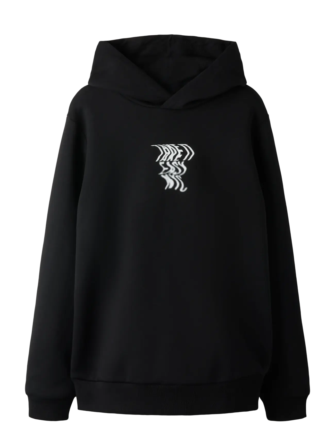 LMTD NLMTAKE LS SWEAT W. HOOD - Neuheiten - BLACK / black