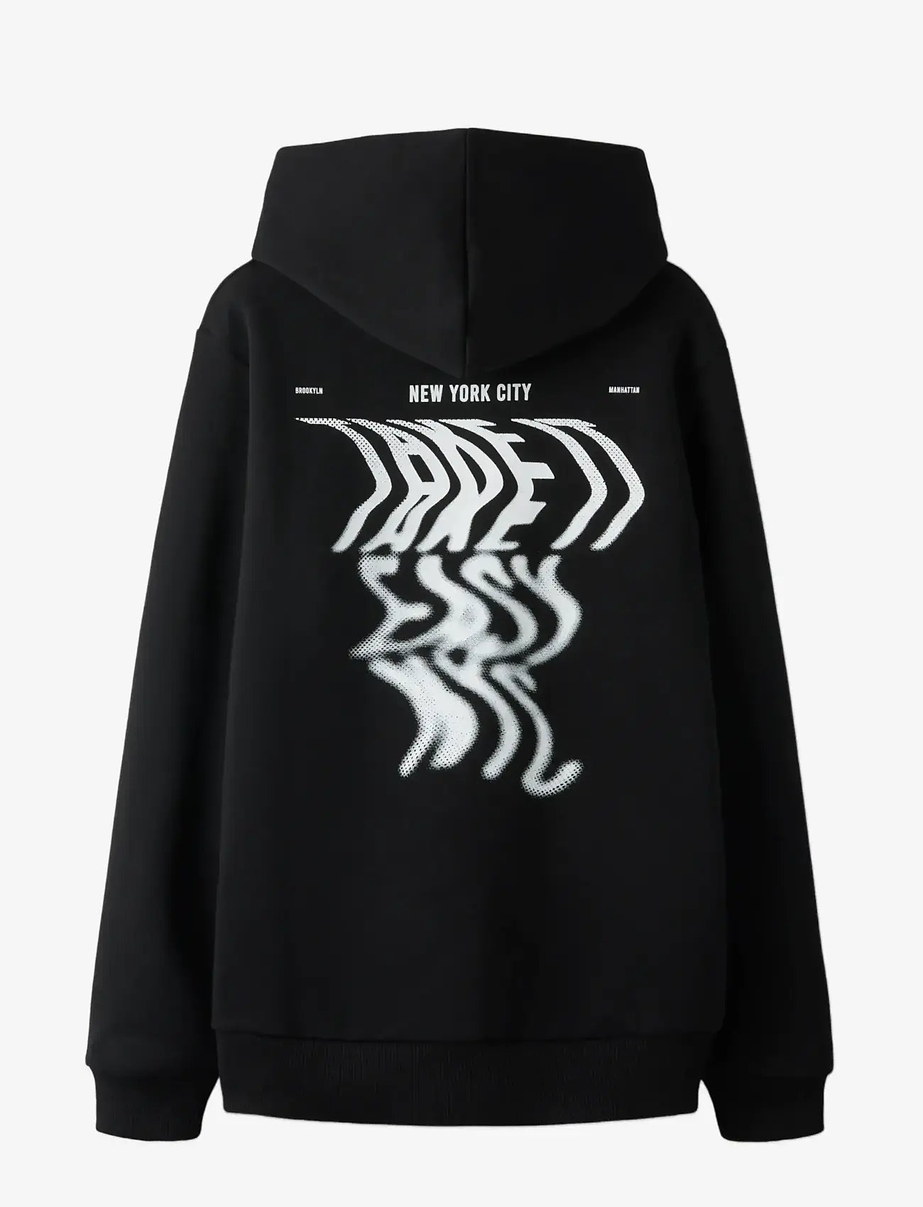 LMTD - NLMTAKE LS SWEAT W. HOOD - kapuzenpullover - black - 1