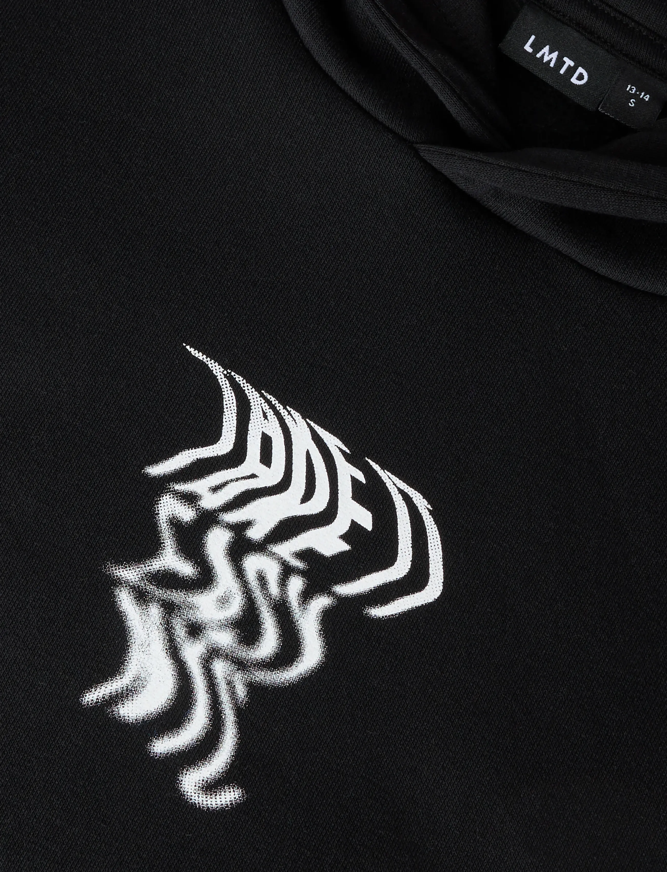 LMTD - NLMTAKE LS SWEAT W. HOOD - hættetrøjer - black - 3