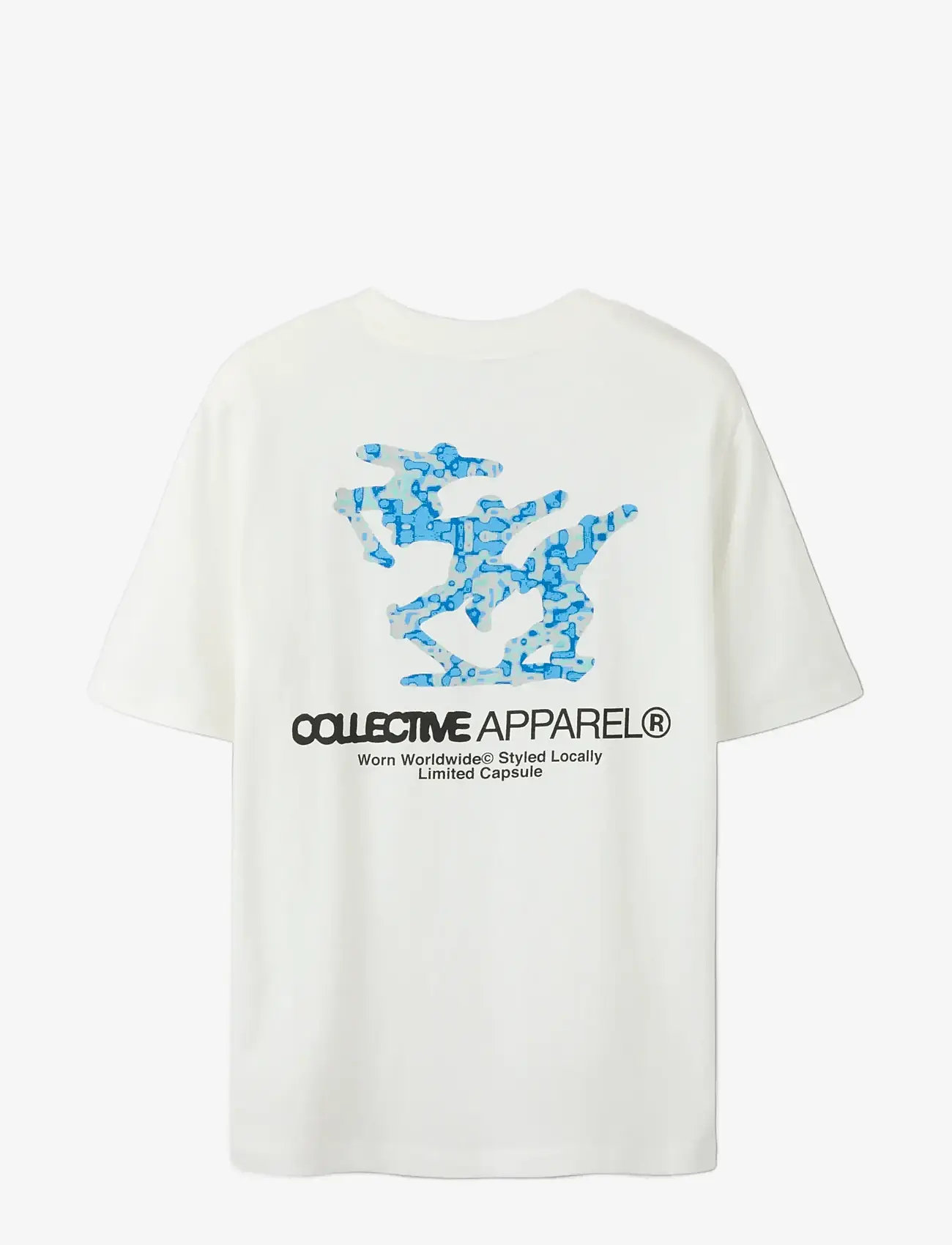 LMTD - NLMUNDIFINED SS L TOP - kortærmede t-shirts - white alyssum - 1