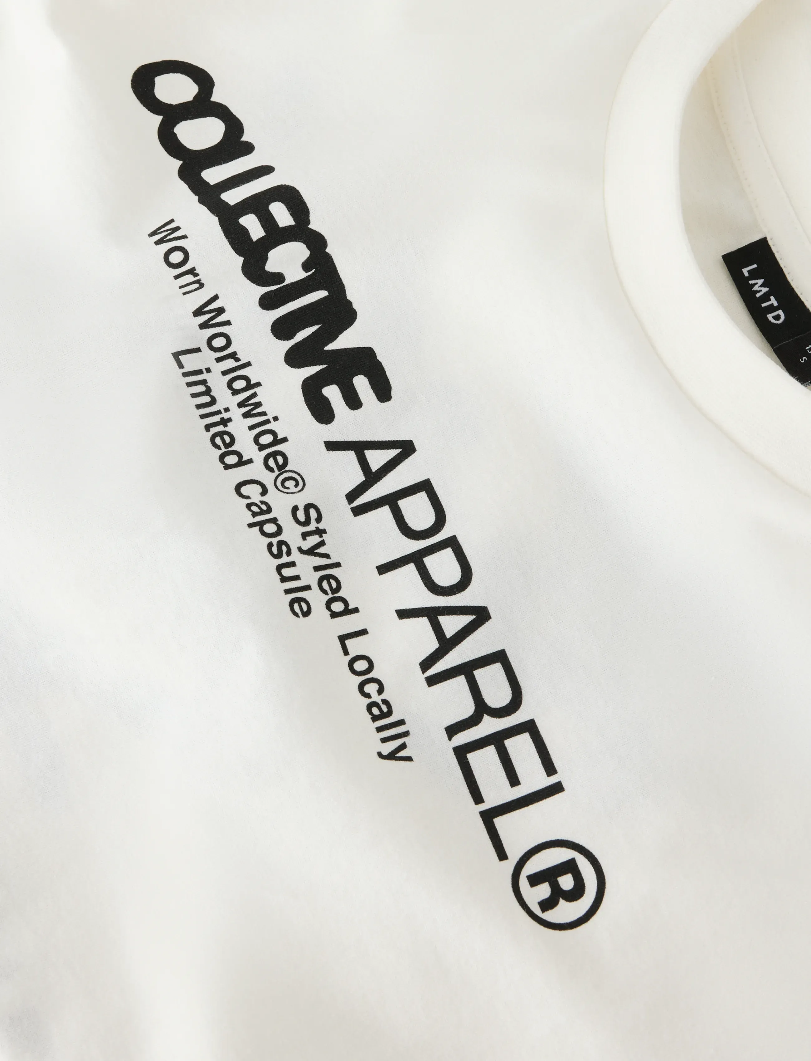 LMTD - NLMUNDIFINED SS L TOP - kortærmede t-shirts - white alyssum - 3