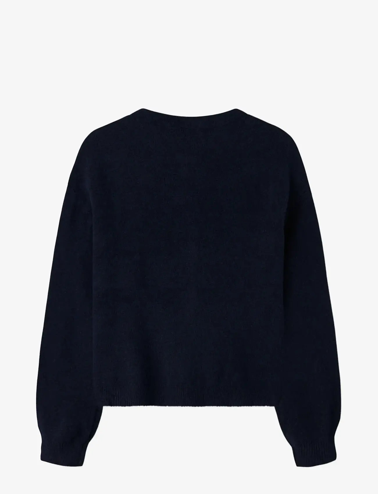 LMTD - NLFLODET LS SHORT KNIT CARDIGAN - cardigans - dark sapphire - 2