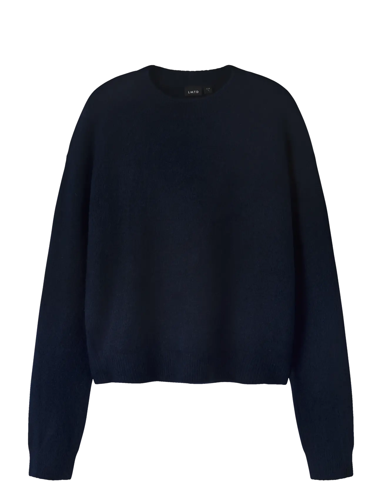 LMTD Nlflodett Ls Short Knit, 122-128, Navy, Strik > Trøjer, Dame