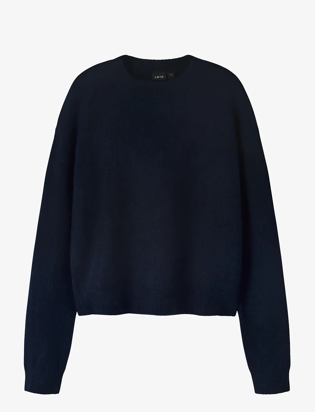 LMTD - NLFLODETT LS SHORT KNIT - trøjer - dark sapphire - 0