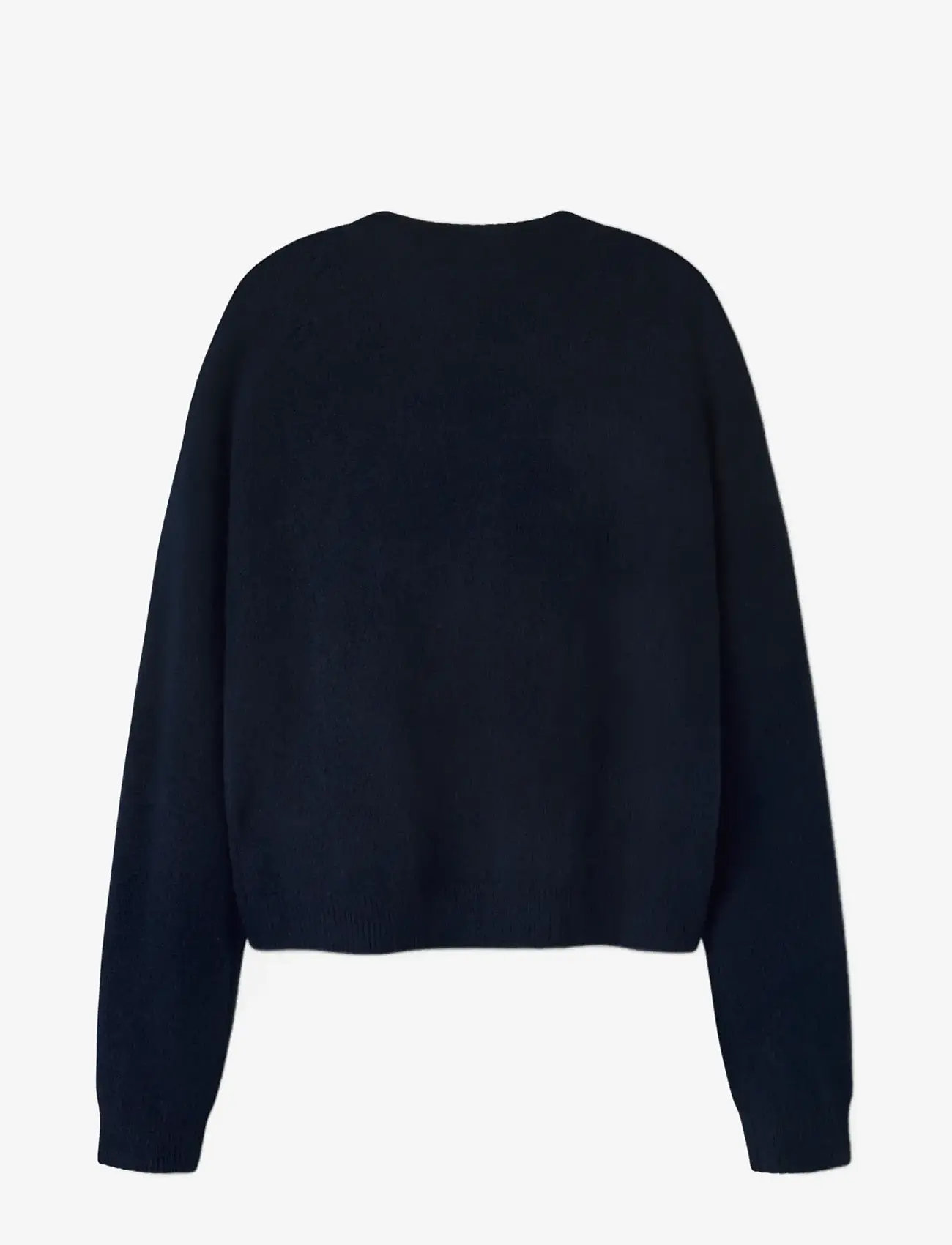 LMTD - NLFLODETT LS SHORT KNIT - trøjer - dark sapphire - 1