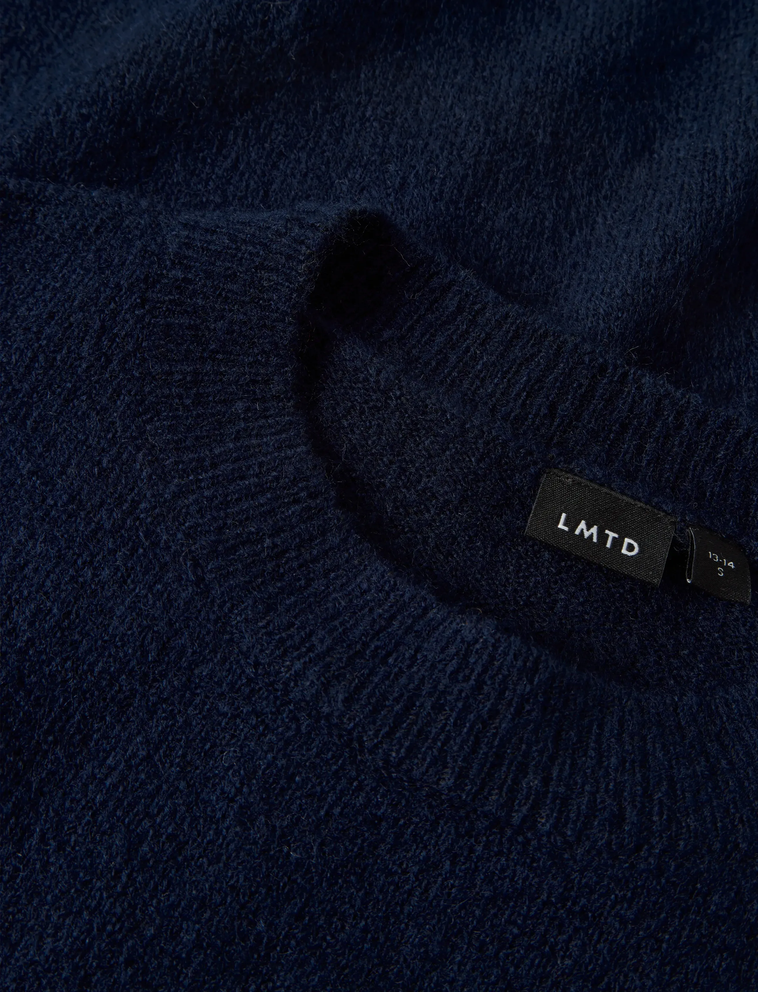 LMTD - NLFLODETT LS SHORT KNIT - pullover - dark sapphire - 2