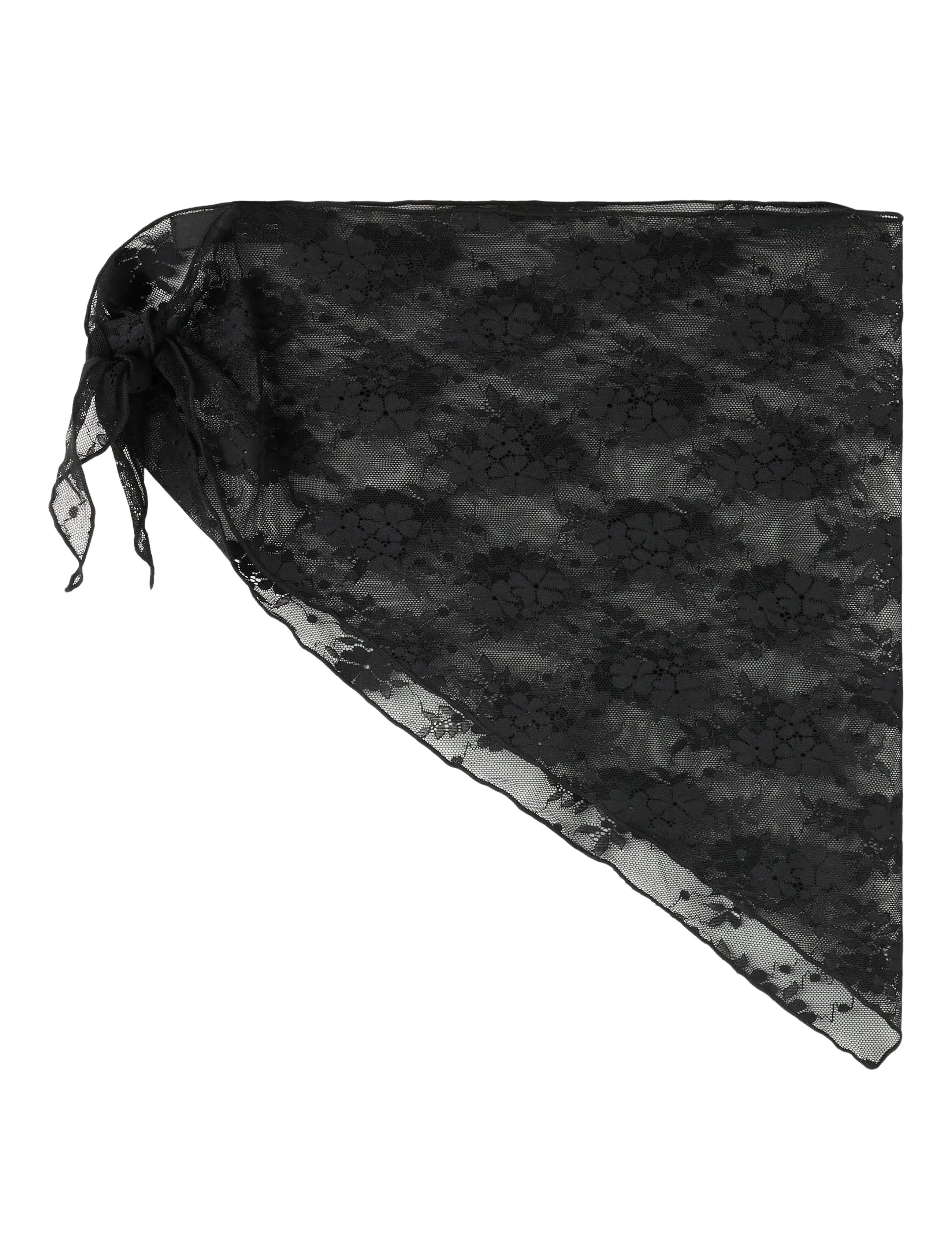 LMTD - NLFSLACE LIGHT SCARF - accessories - black - 4