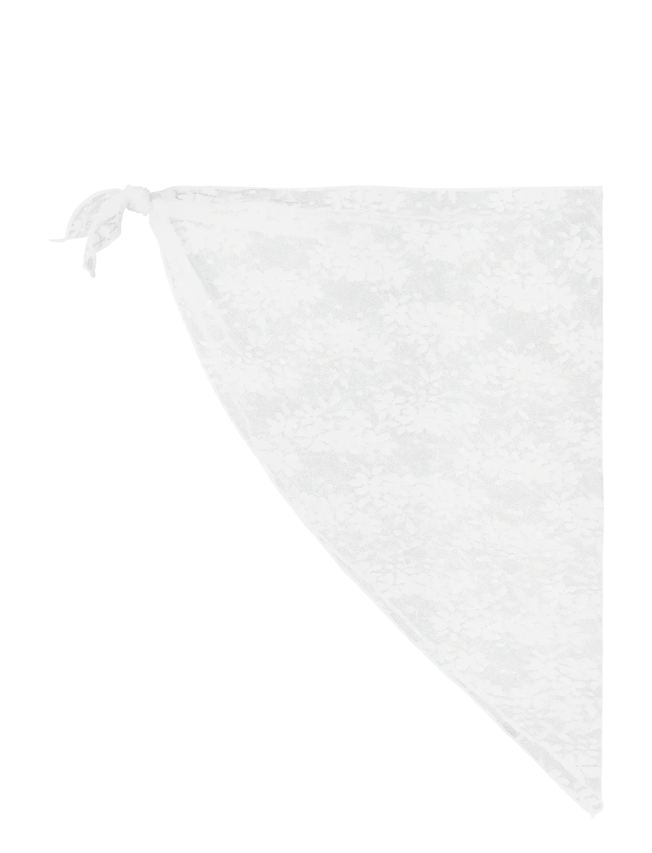 LMTD NLFSLACE LIGHT SCARF - Scarves - WHITE / white