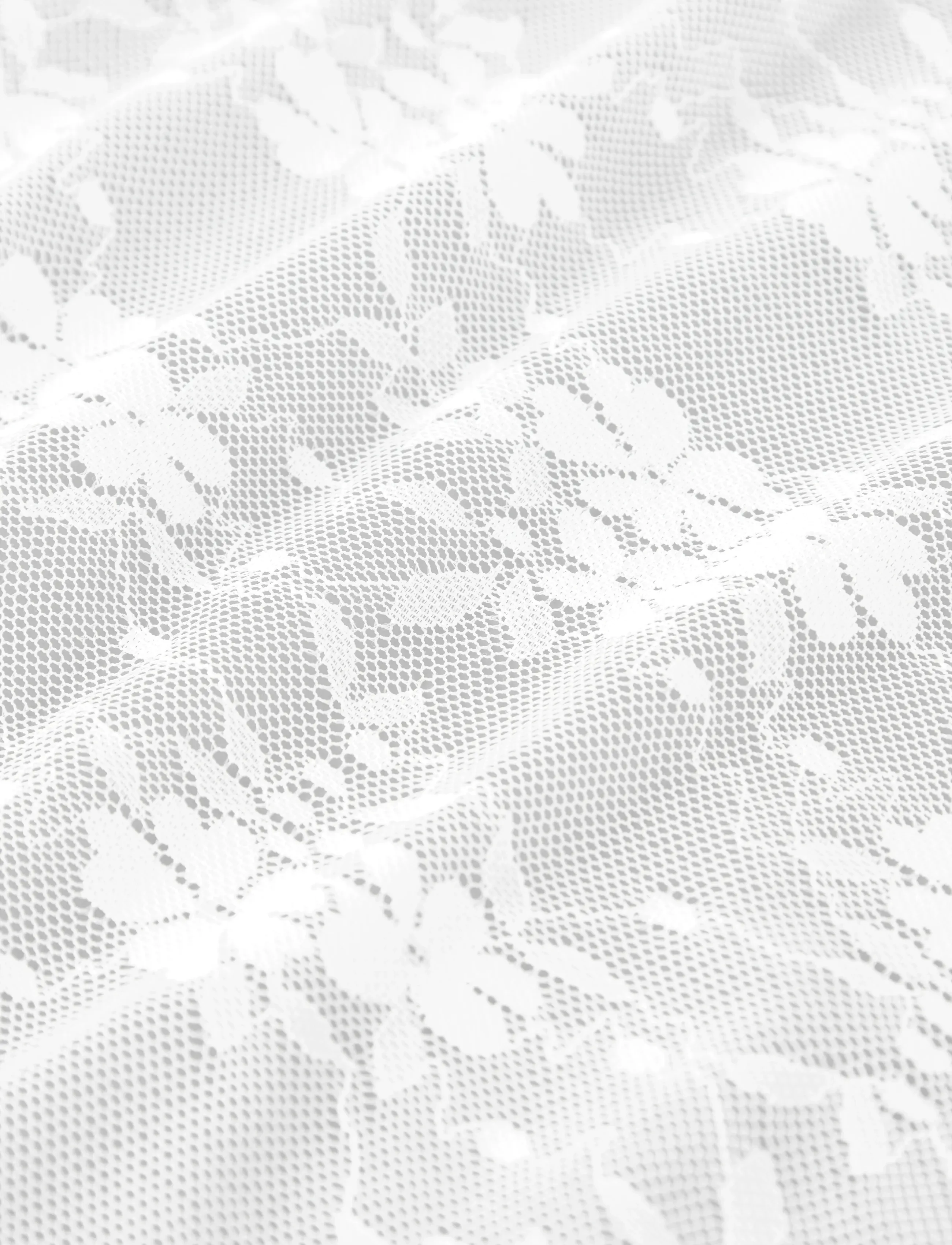 LMTD - NLFSLACE LIGHT SCARF - accessoires - white - 2